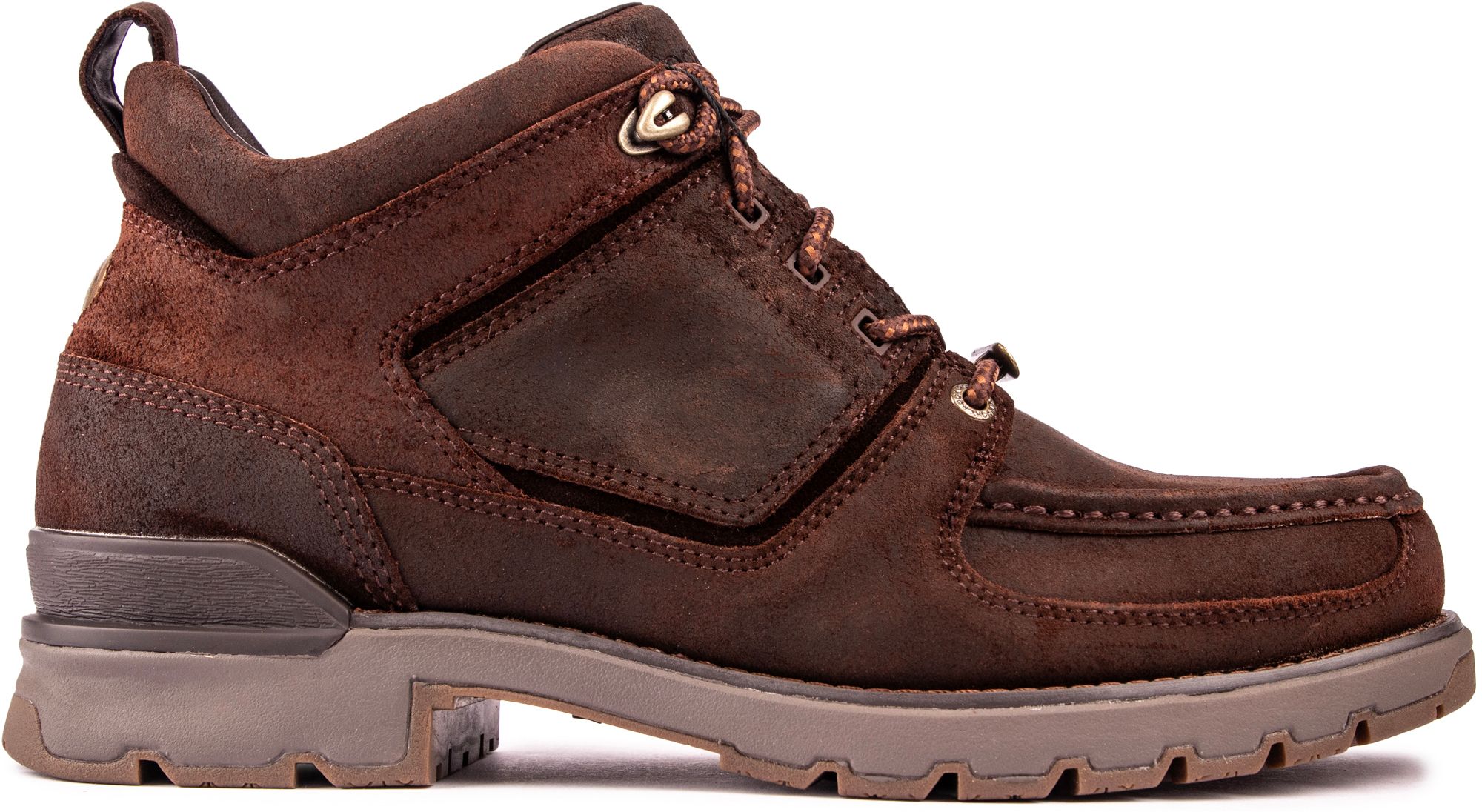 Mens Rockport Trek Umbwe Boots In Dark Brown Soletrader