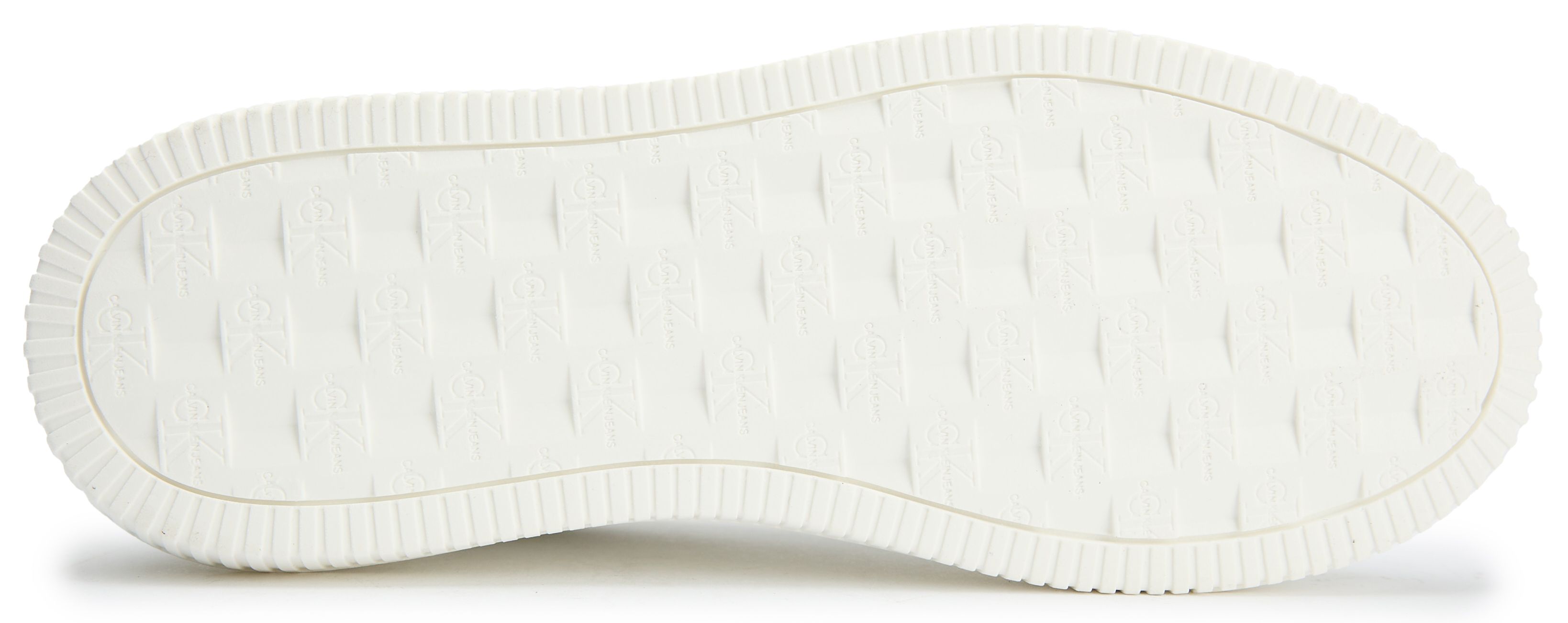Mens Calvin Klein Logo Sneaker Low Sneakers In White | Soletrader
