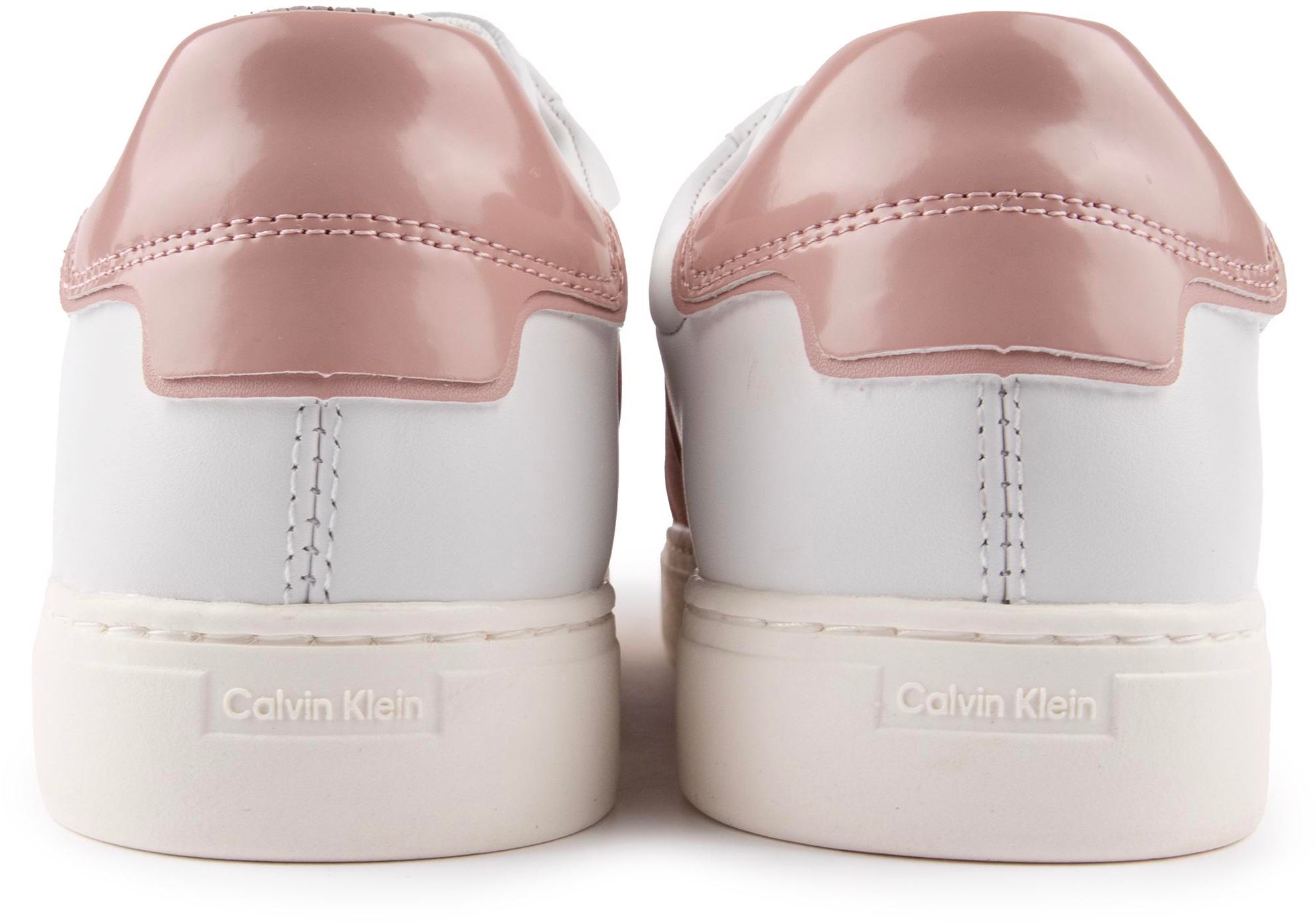 Calvin klein trainers pink on sale