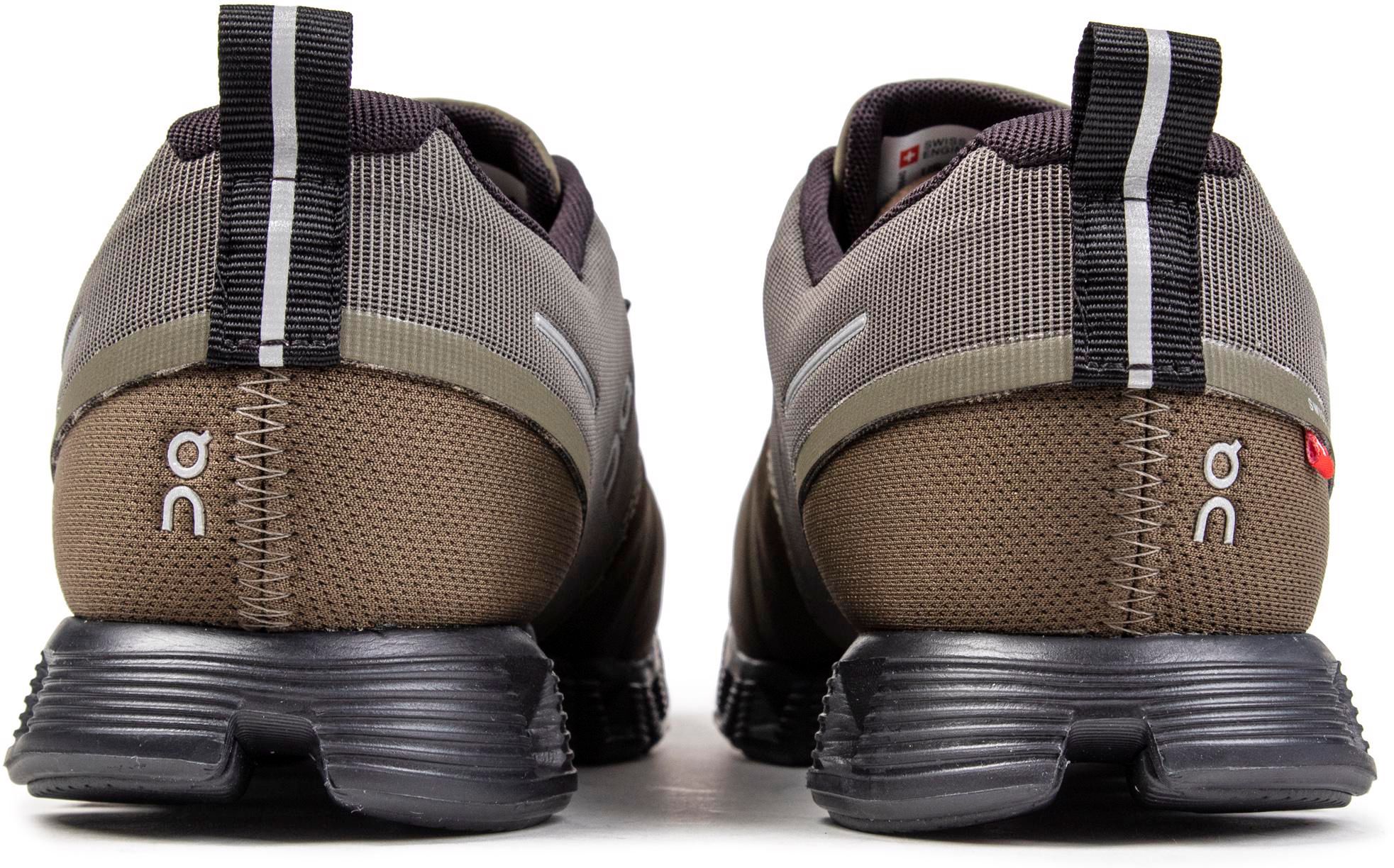 Mens On Cloud 5 Waterproof Sneakers In Olive Green/Black | Soletrader