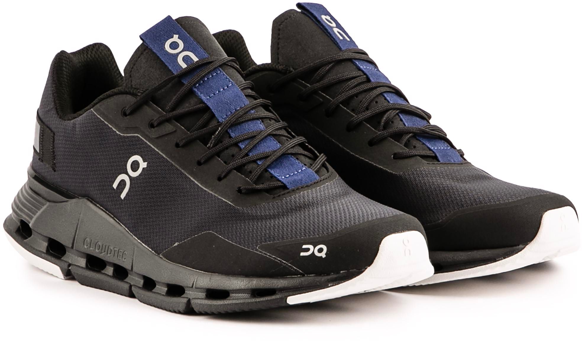 Mens On Cloud Nova Form Sneakers In Black | Soletrader