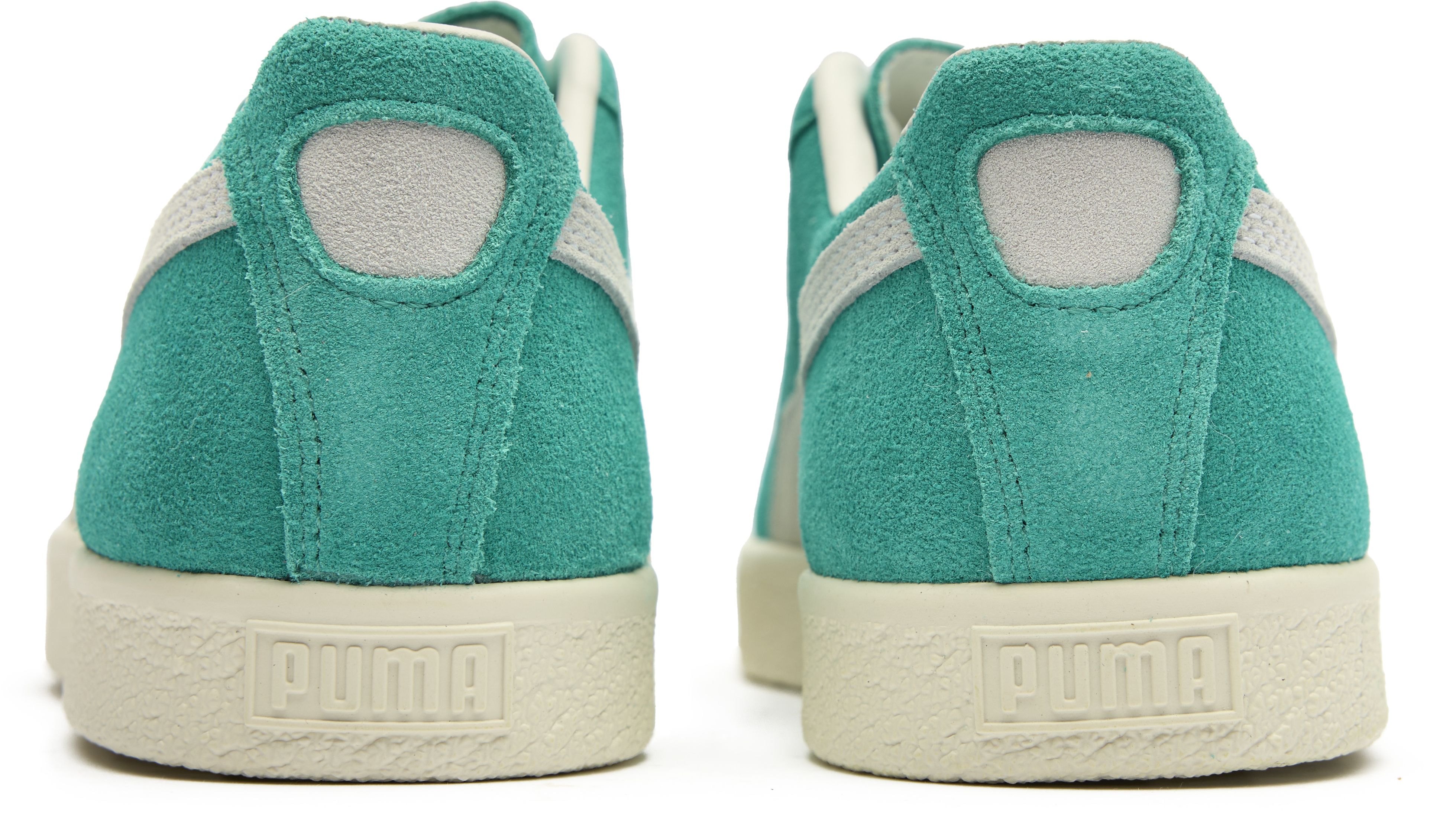 Womens Puma Clyde Original Sneakers In Green | Soletrader