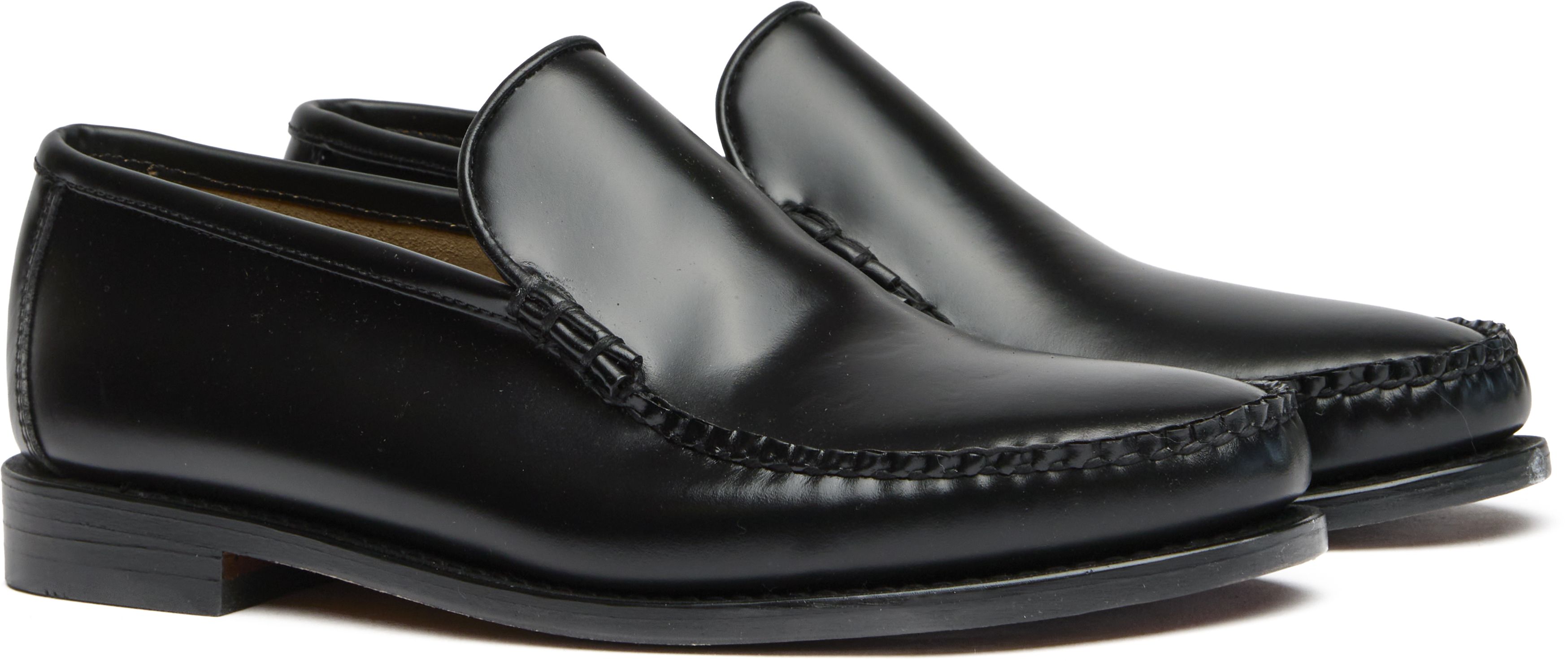Mens G.H.Bass Cobra Venetian Shoes In Black | Soletrader