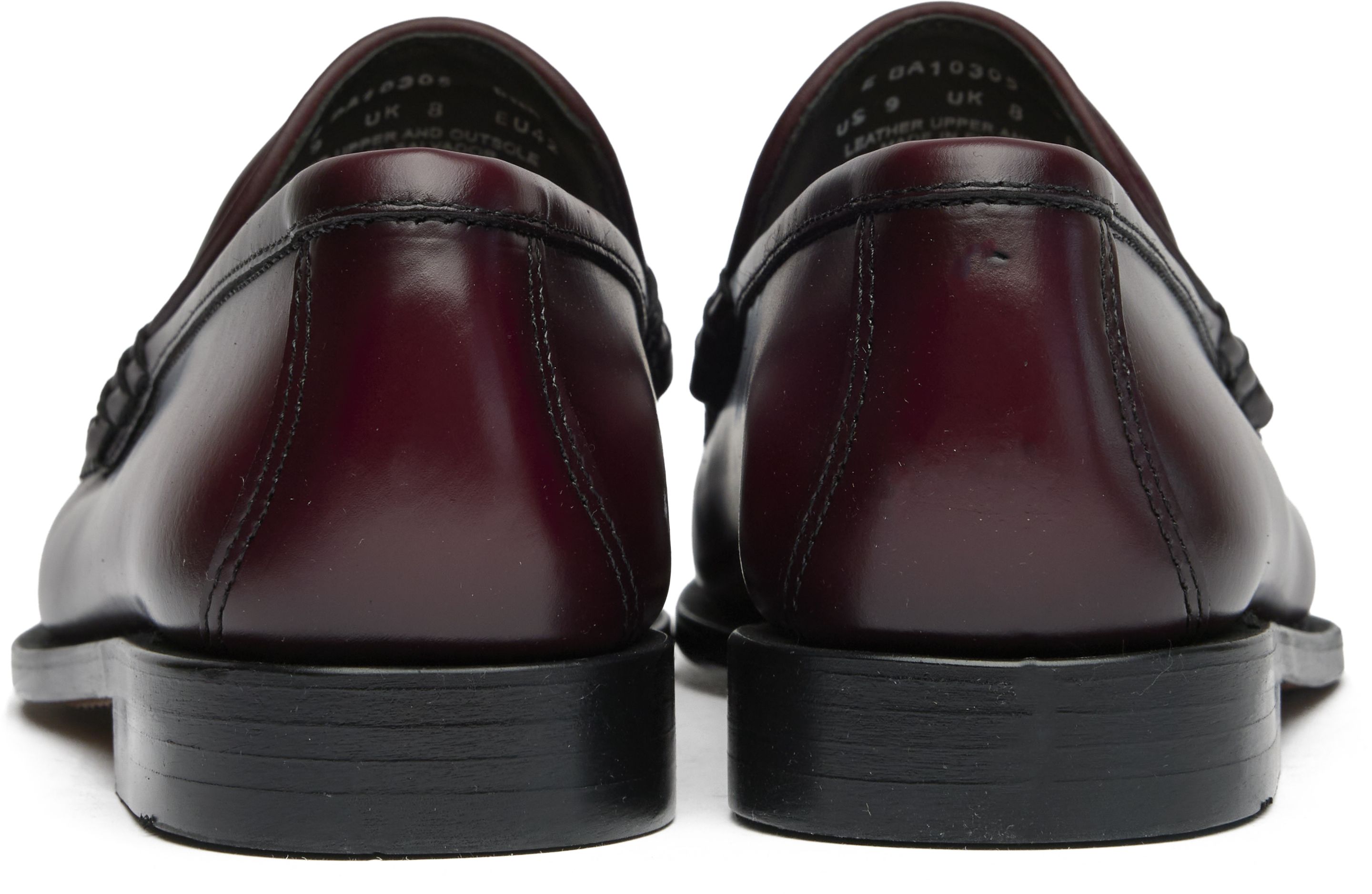 GH Bass & Co‎ Classic Loafers Dress Shoes Mens 9 Leather Red Soles Made In Italy G.H Bass Mens Larson Lug Loafers – Extra Butter main image 2