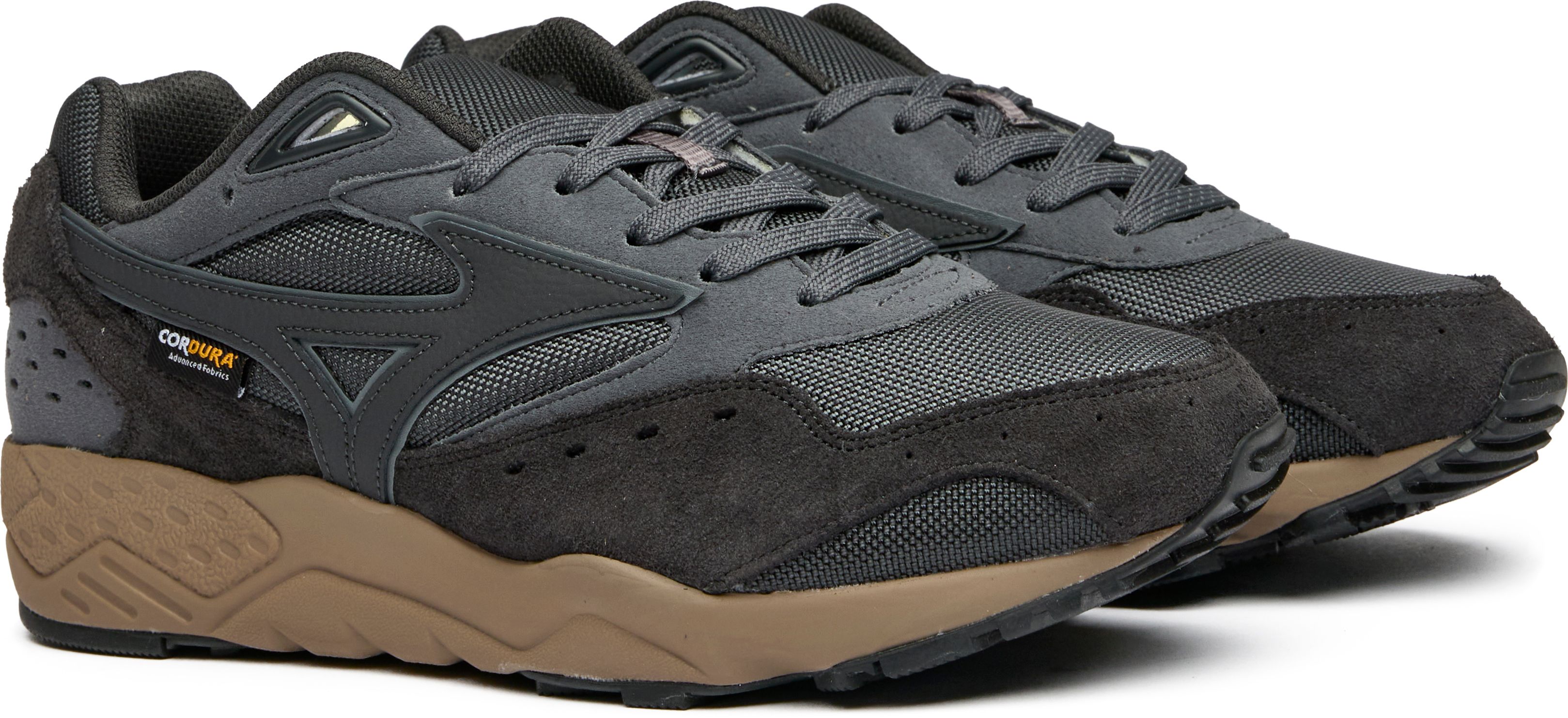 Mens Mizuno Contender Cordura Sneakers In Grey | Soletrader