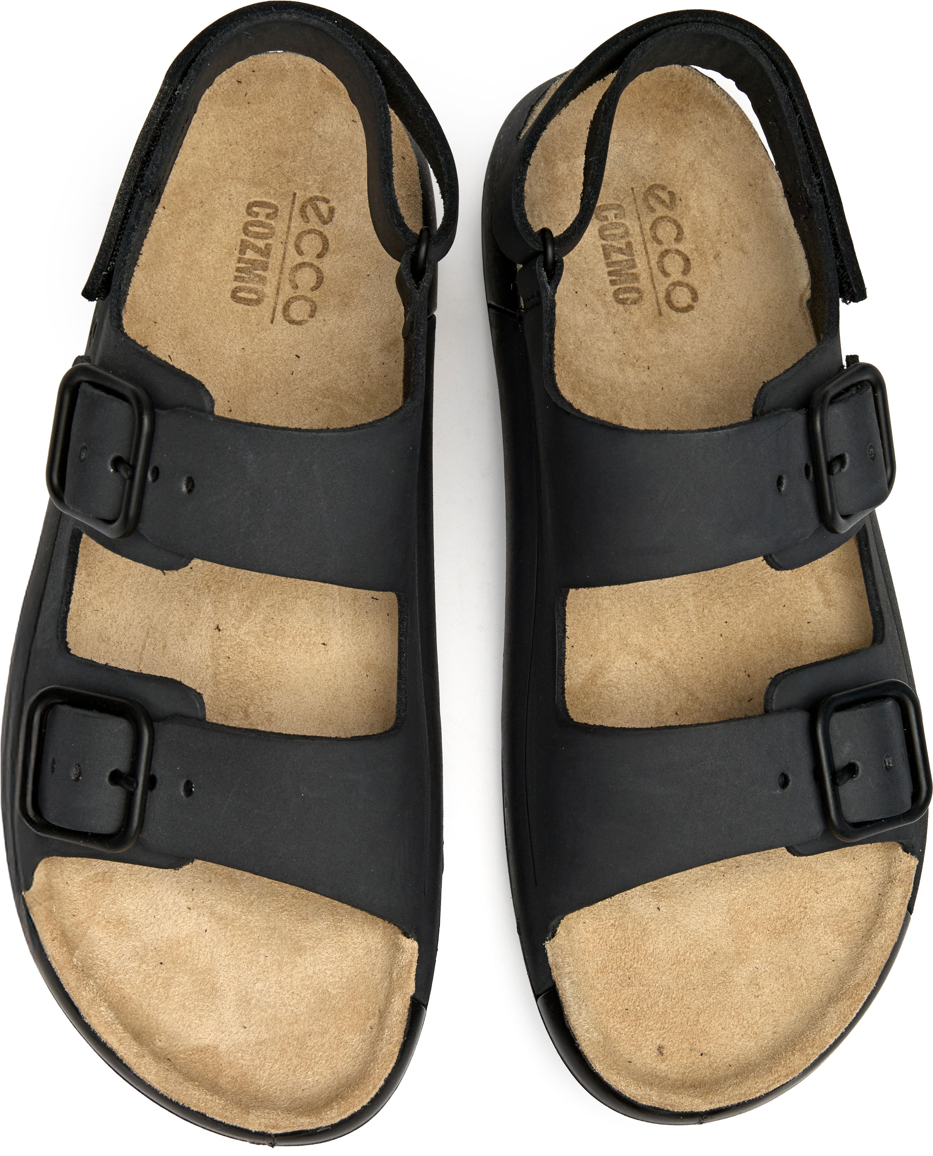 Womens Ecco Cozmo Sandals In Dark Brown | Soletrader