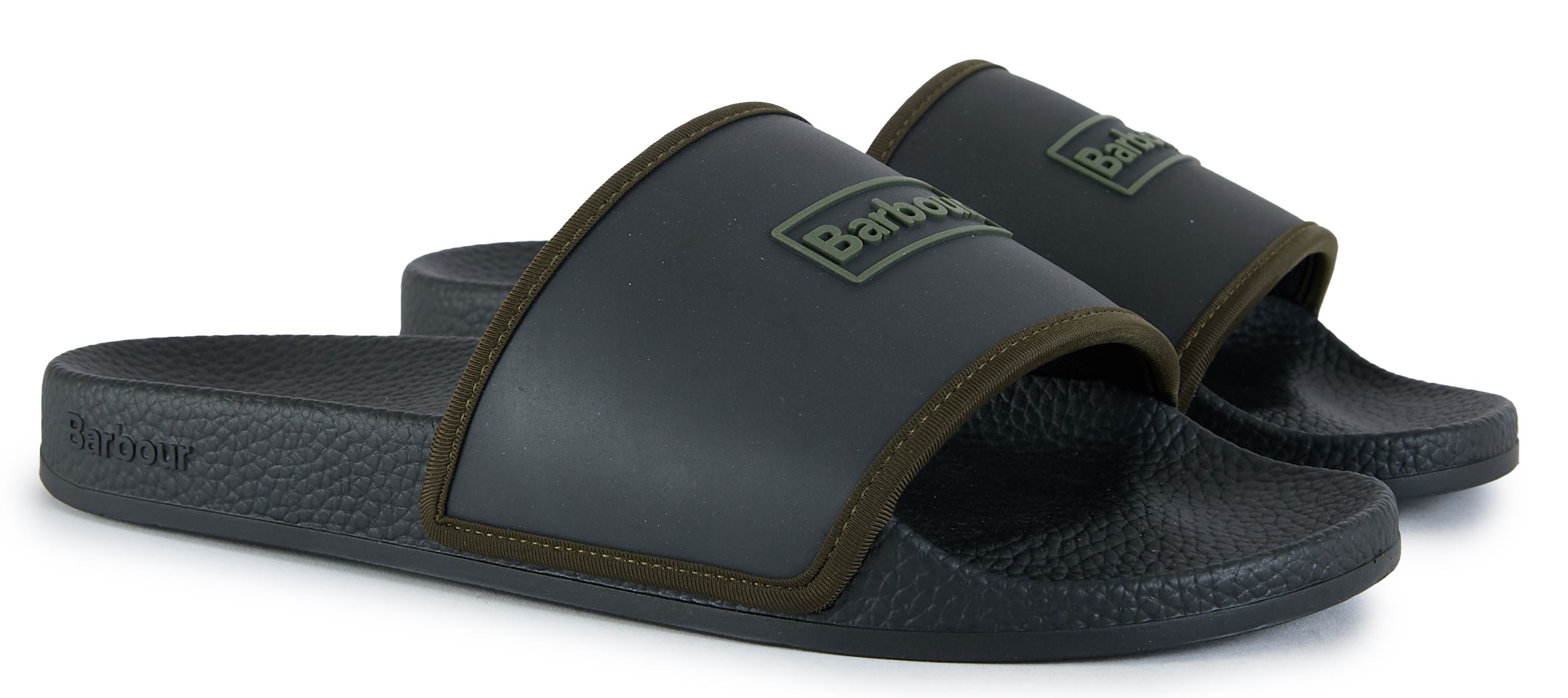 Mens Barbour Cresswell Sandals In Black | Soletrader display picture 1