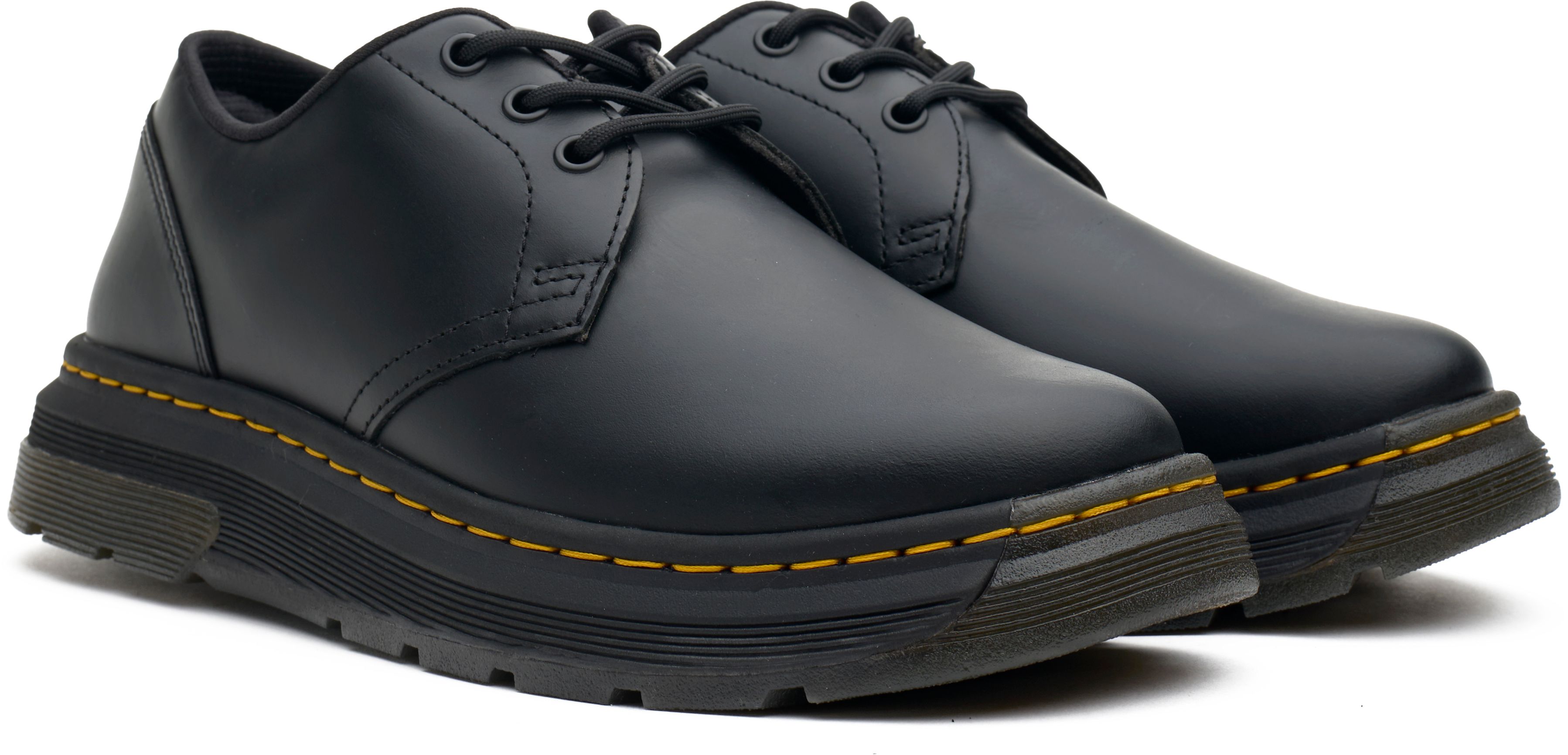 Mens Dr Martens Crewson Lo Shoes In Black Soletrader