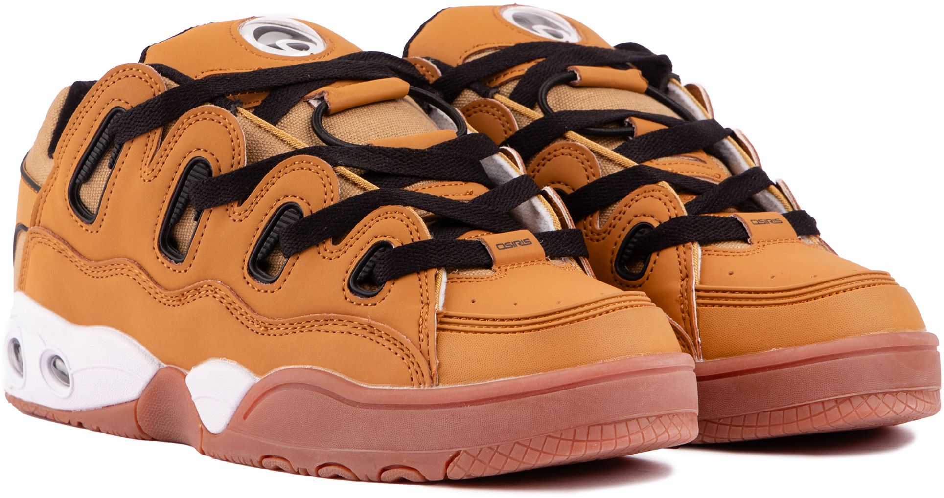 Mens Osiris D3 Og Trainers In Tan Gum Soletrader