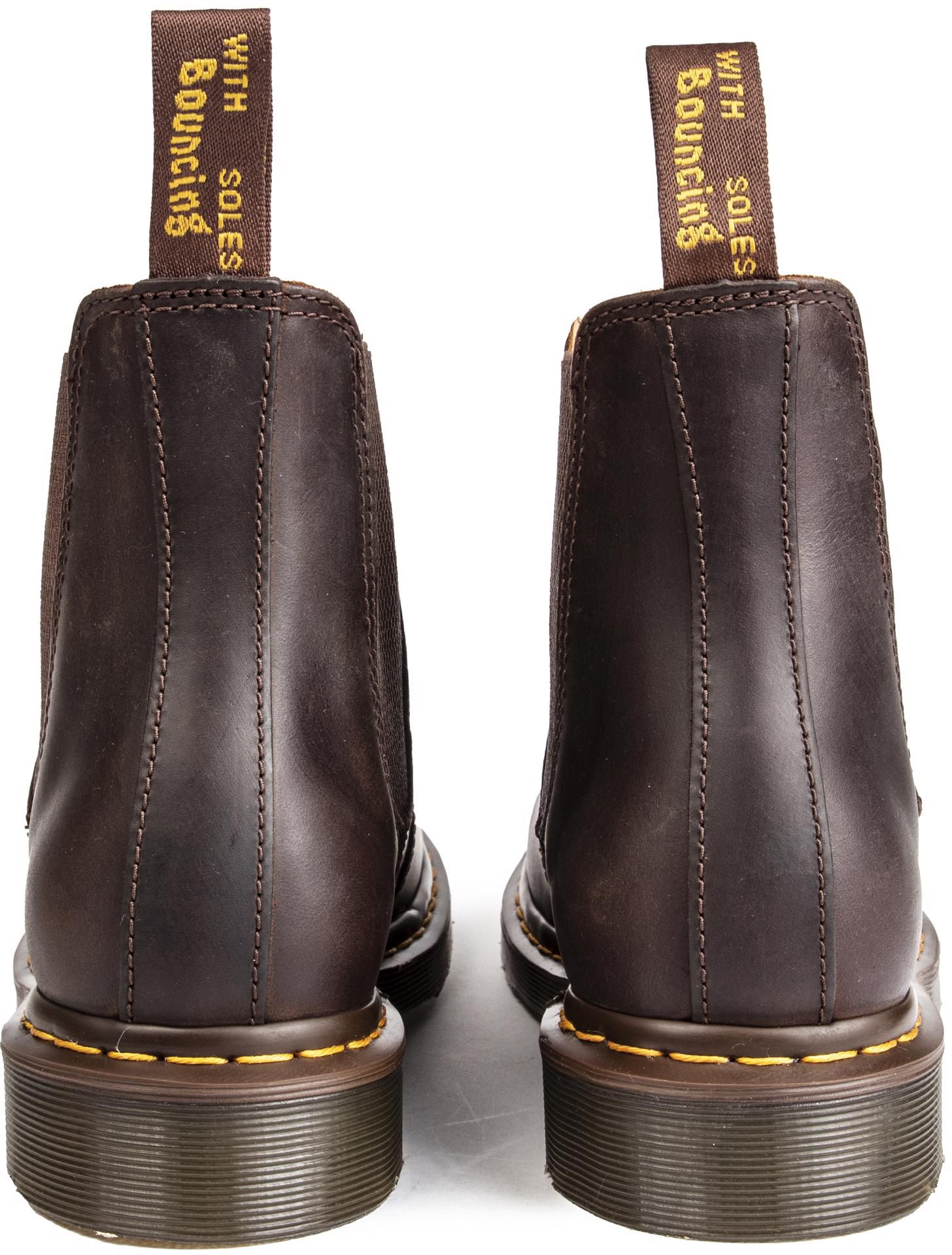 Mens Dr Martens 2976 Boots In Dark Brown | Soletrader