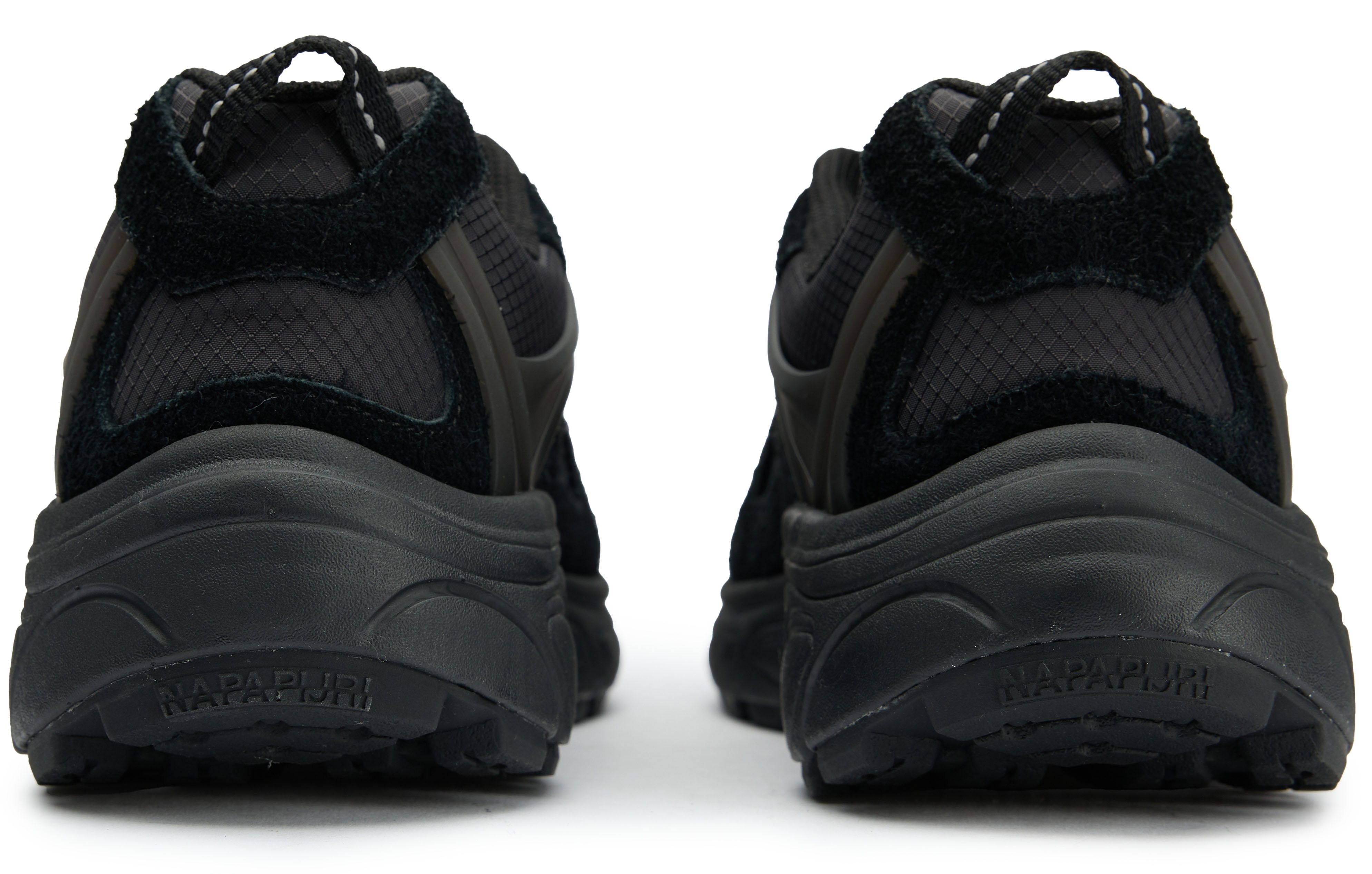 Mens Napapijri Delta Sneakers In Black | Soletrader