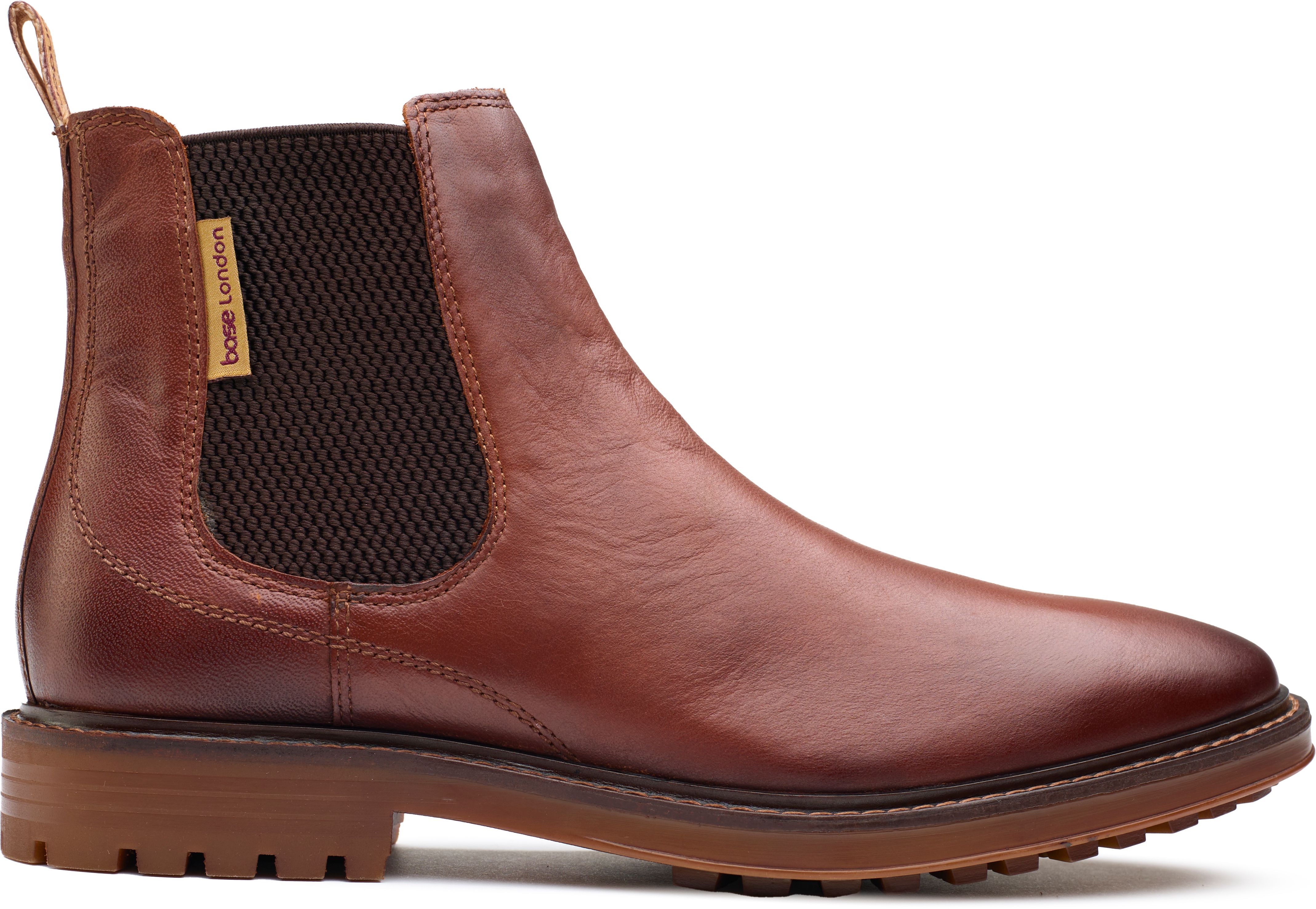 Base london brown boots hotsell