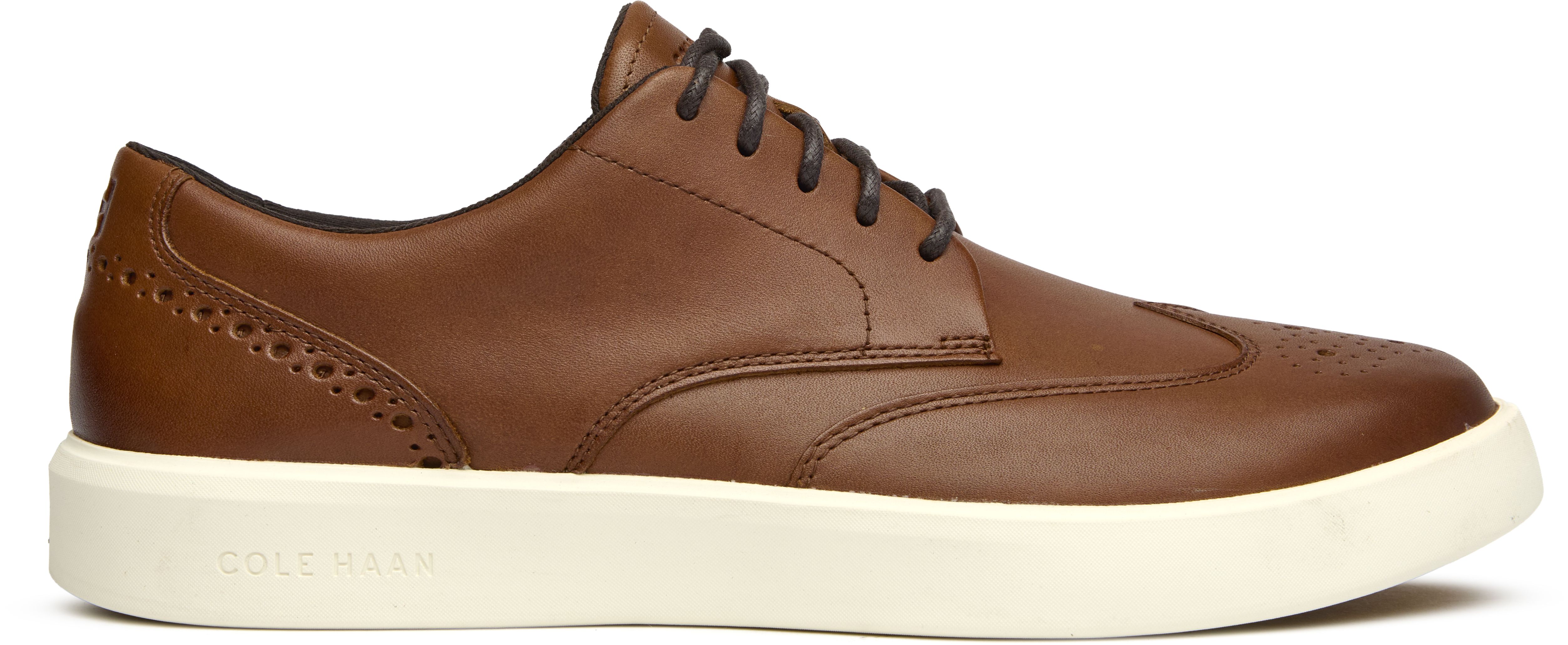 Mens Cole Haan Grand Crosscourt Daily Wing Shoes In Brown | Soletrader