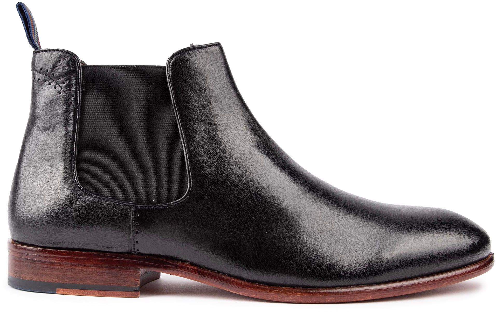 Mens chelsea boots leather sole best sale