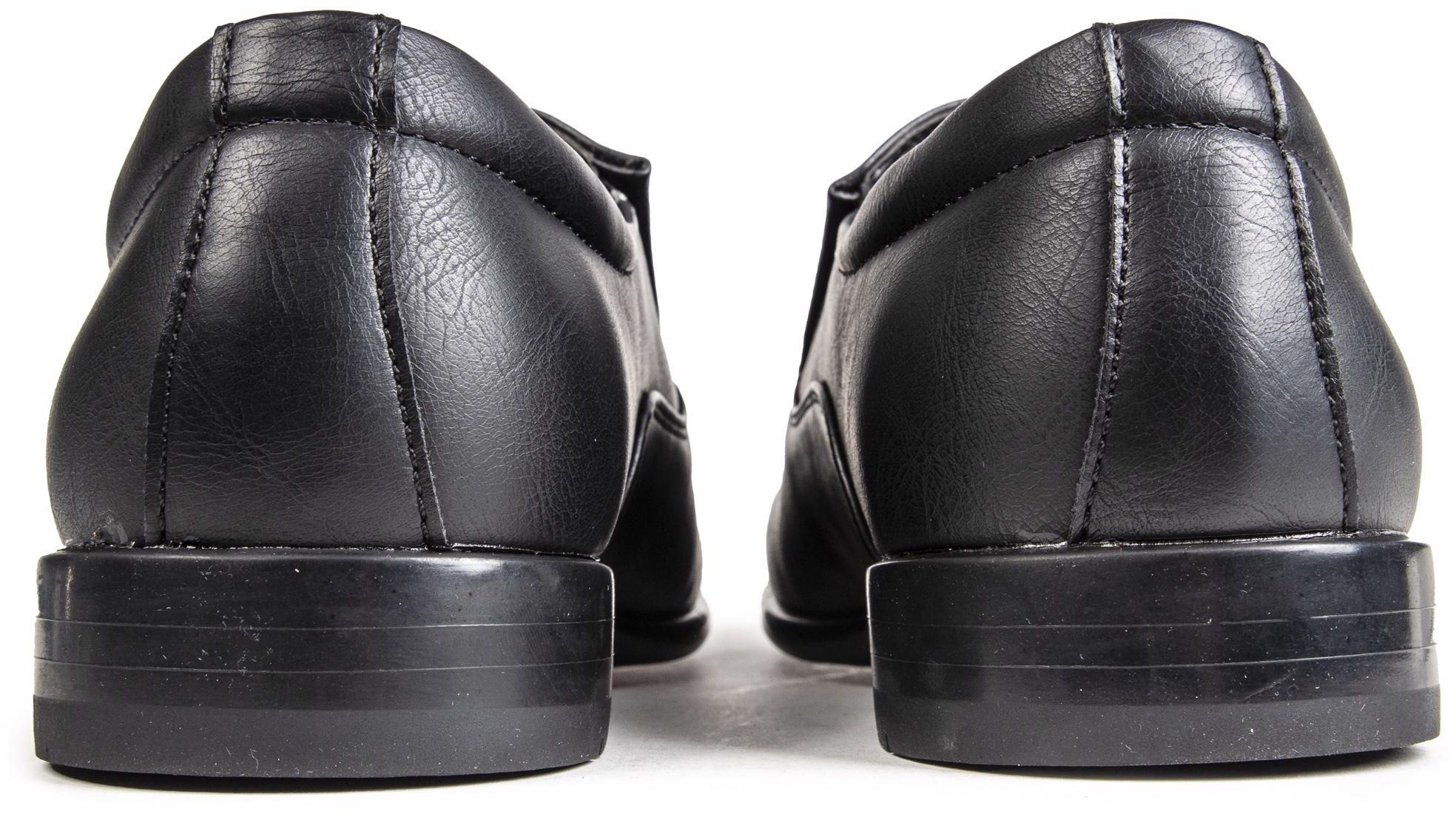 Ben Sherman Mens Durham Slip Loafers Shoes Black 8.5 Ben Sherman Loafers Shoes Ben Sherman Leather Penny Loafers  main image 4