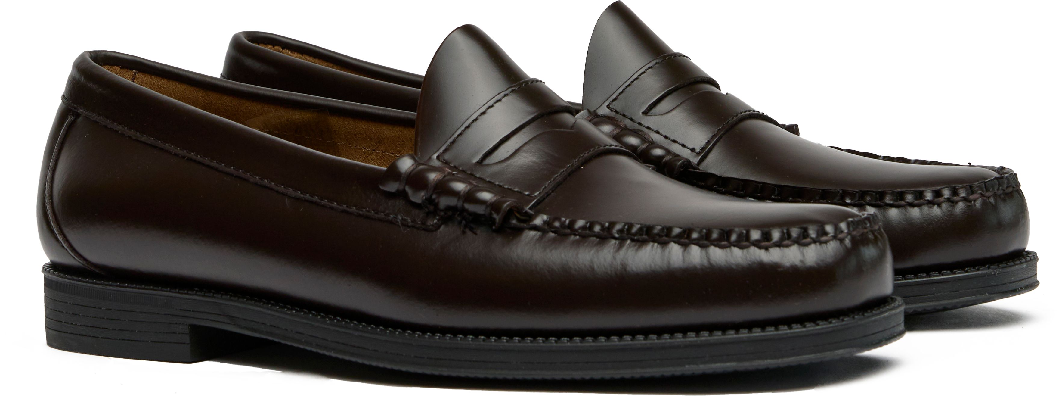 Mens G.H.Bass Easy Weejun Shoes In Chocolate | Soletrader