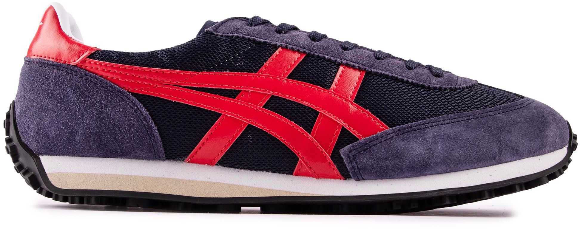 Mens Onitsuka Tiger Edr 78 Trainers In Navy Red Soletrader