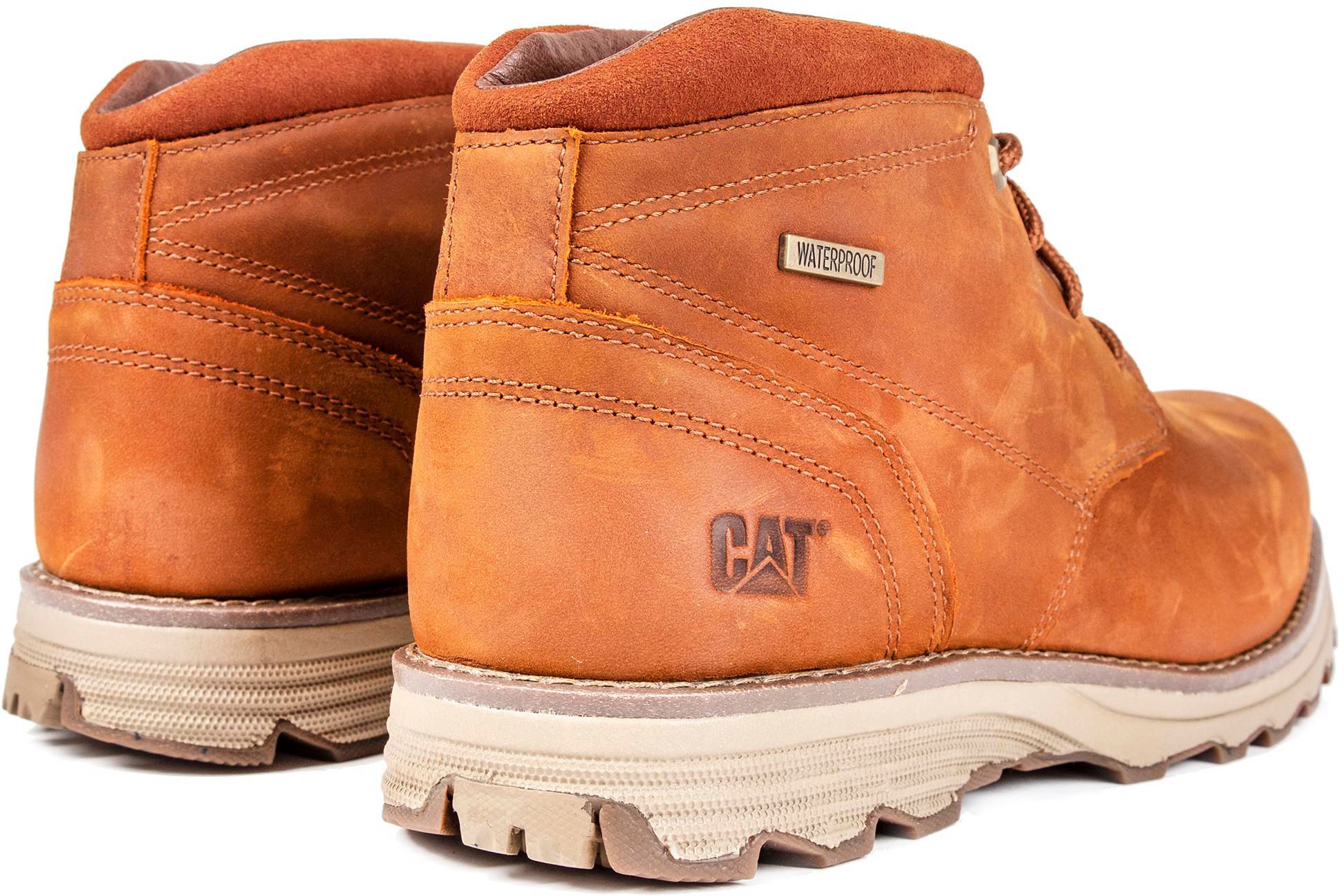 Mens Caterpillar Elude Boots In Brown Soletrader