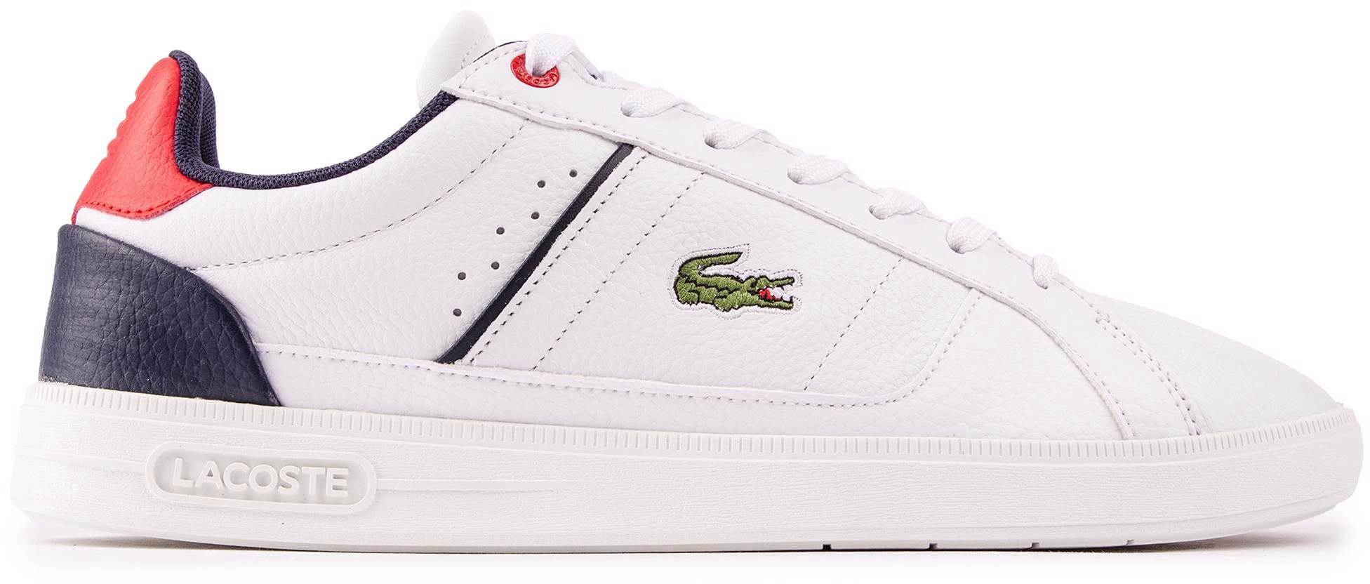 Lacoste europa trainers in white hotsell