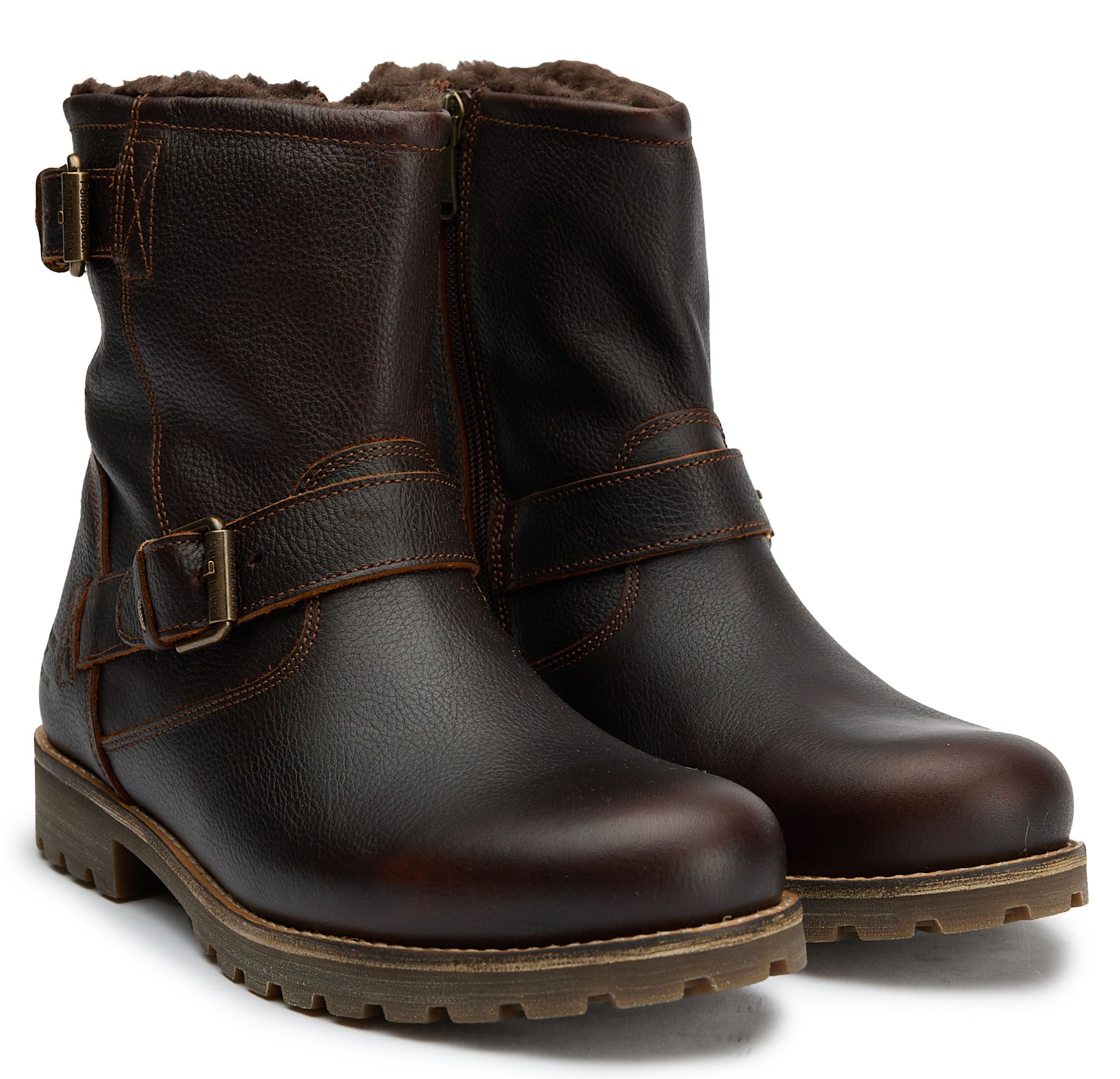 Panama Jack Stivali Moto Uomo Faust Igloo – Pelle Nappa Impermeabile, Fodera In Pelle Di Pecora, Suola Gomma, Altezza 20 Cm - 4