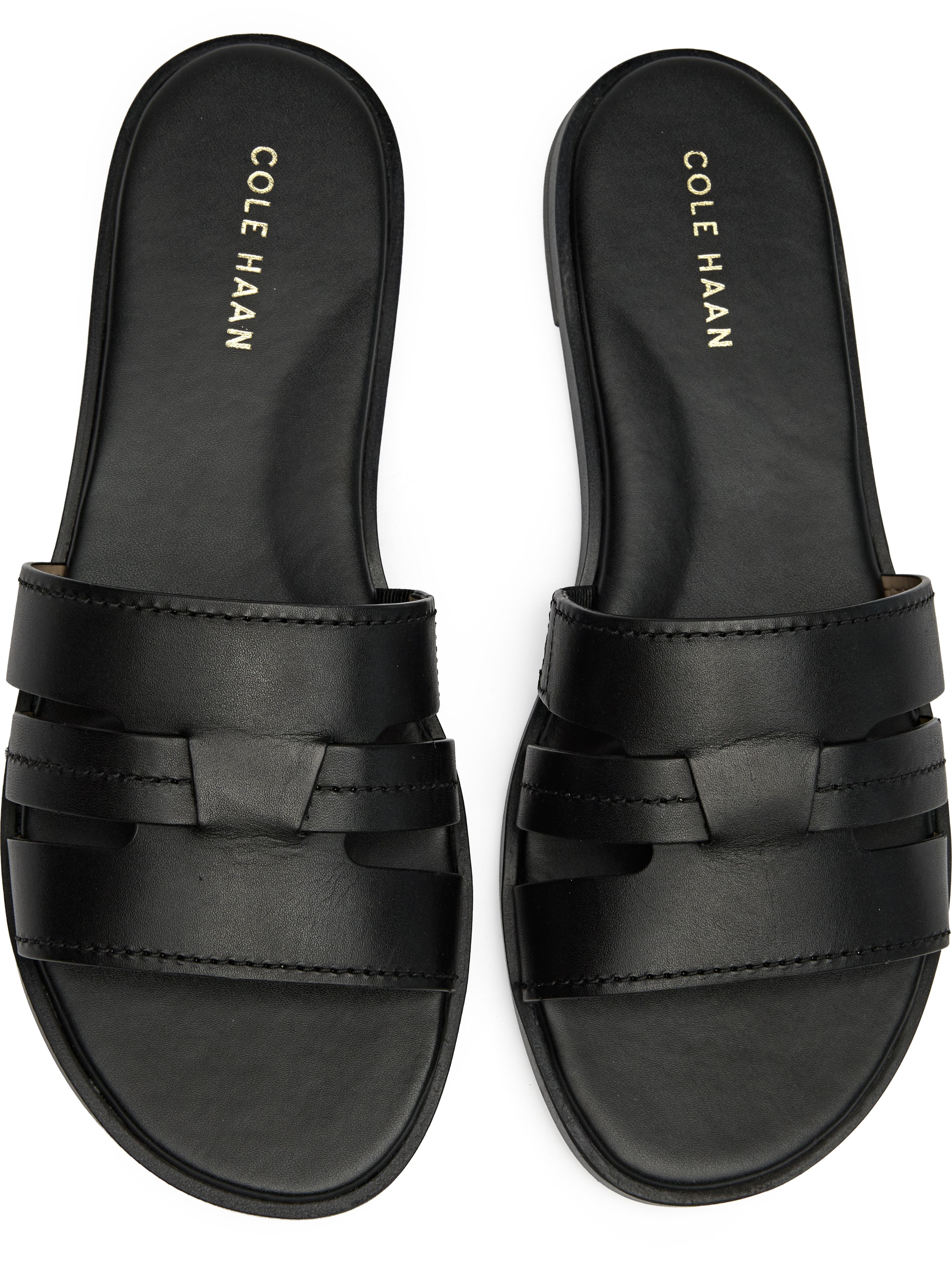 Womens Cole Haan Flynn Sandals In Black | Soletrader