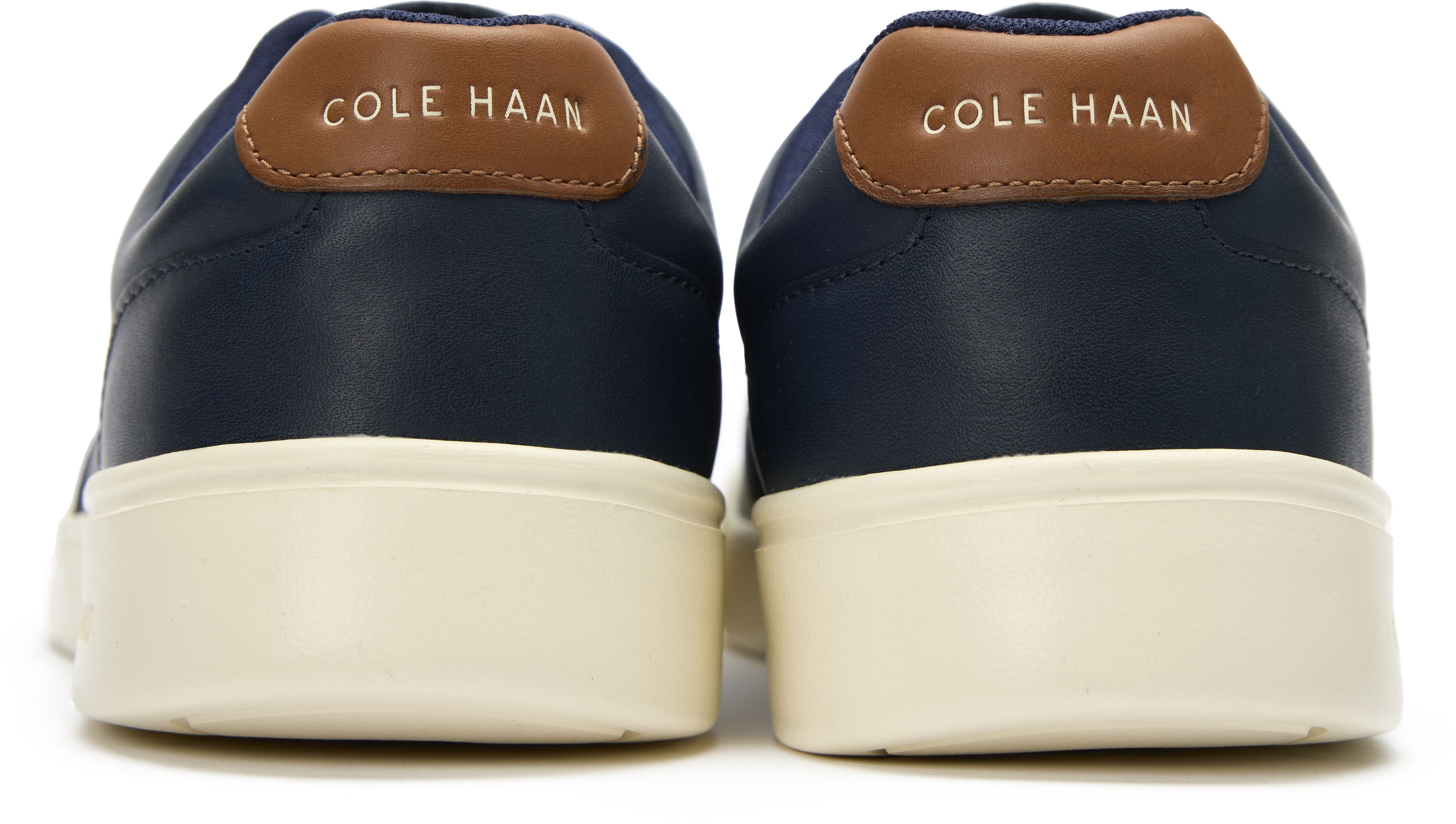 Cole Haan Navy Perforated Derby Sneakers Cole Haan Grand Remix Men main image 3