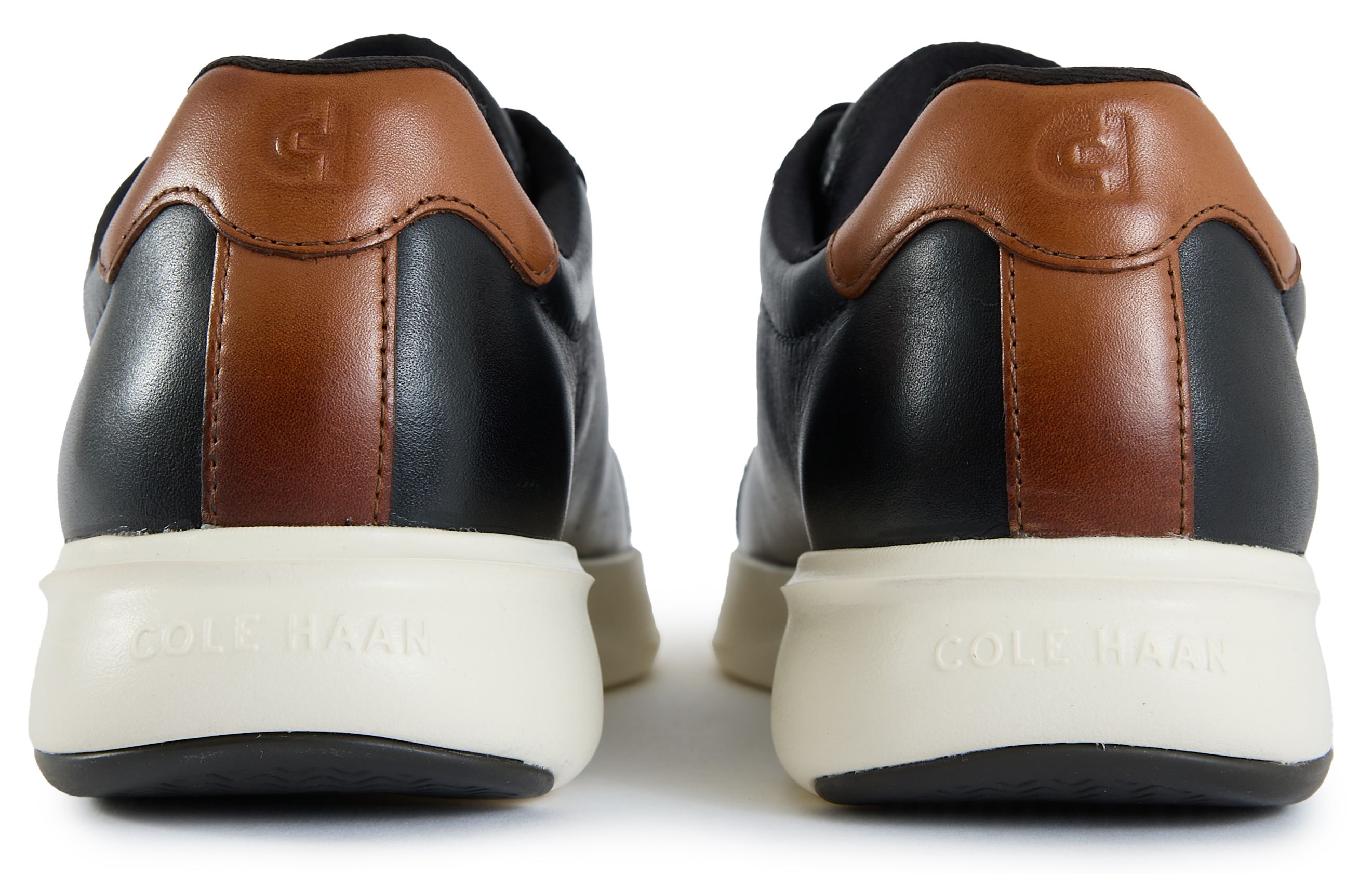 Mens Cole Haan Grand Court Tennis 2.0 Sneakers In Black | Soletrader