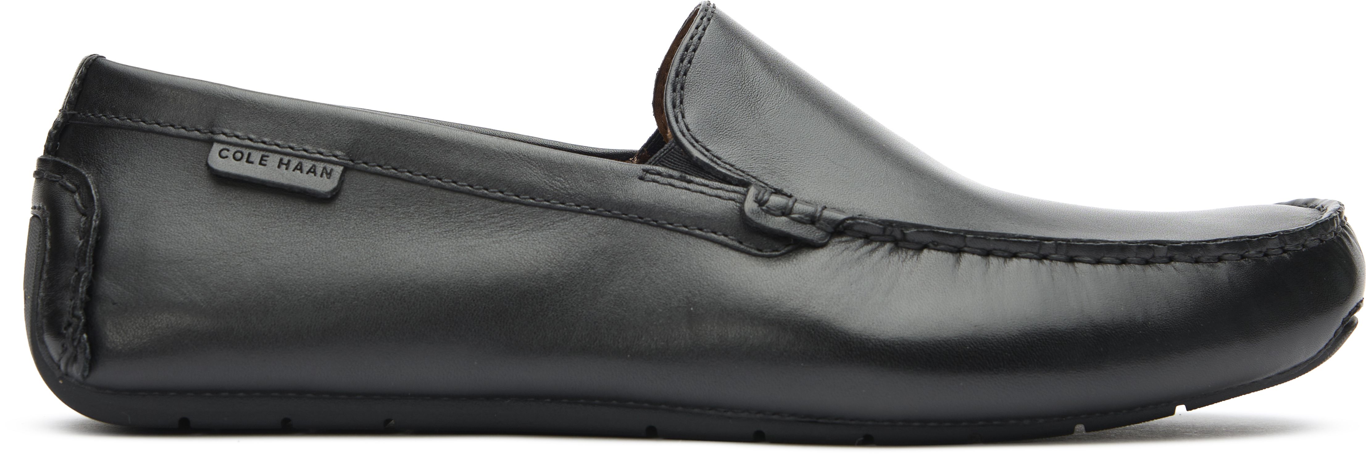 Mens Cole Haan Driving Shoes In Black | Soletrader