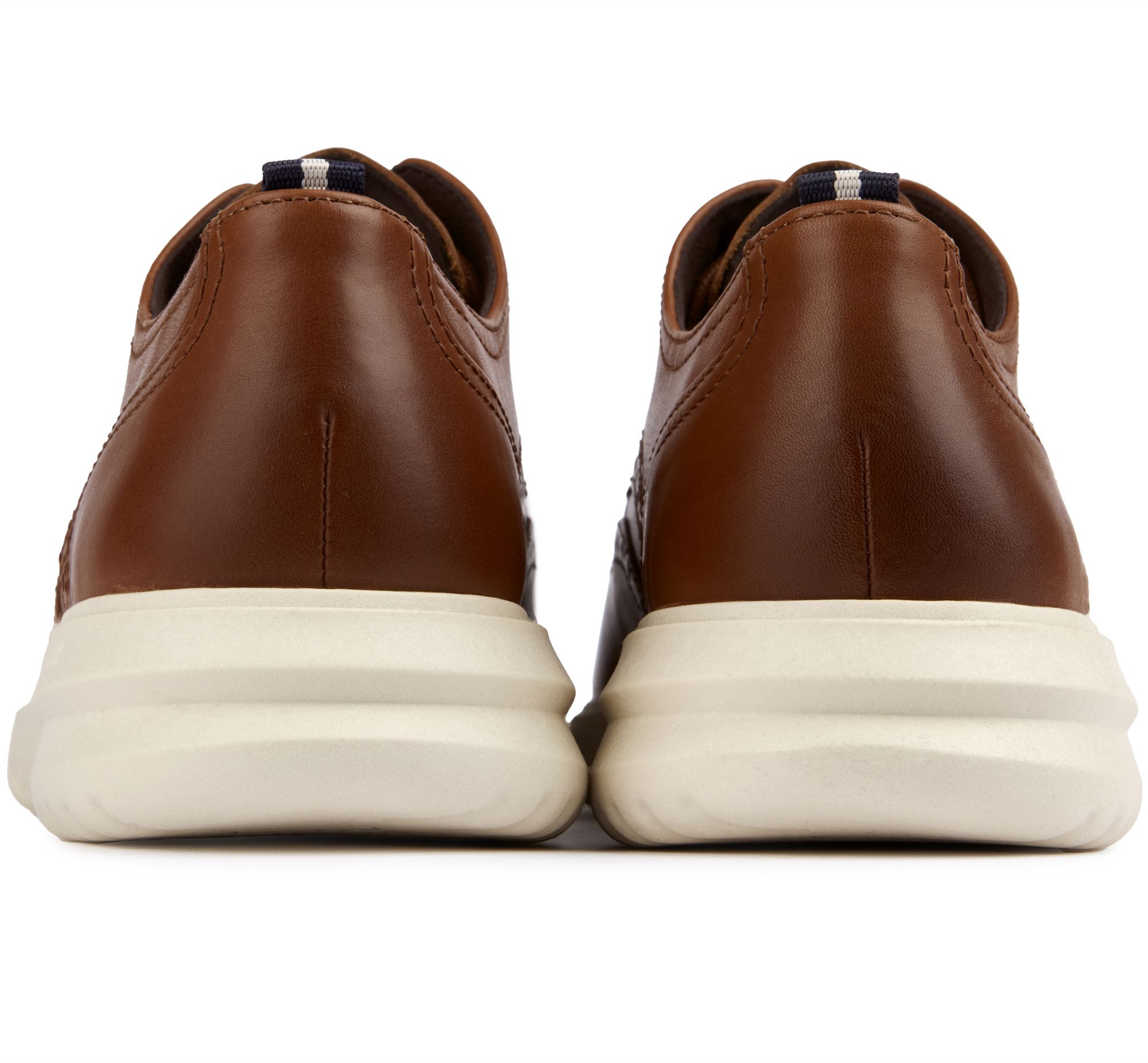 Mens Cole Haan Grand+ Wingtip Shoes In Tan | Soletrader