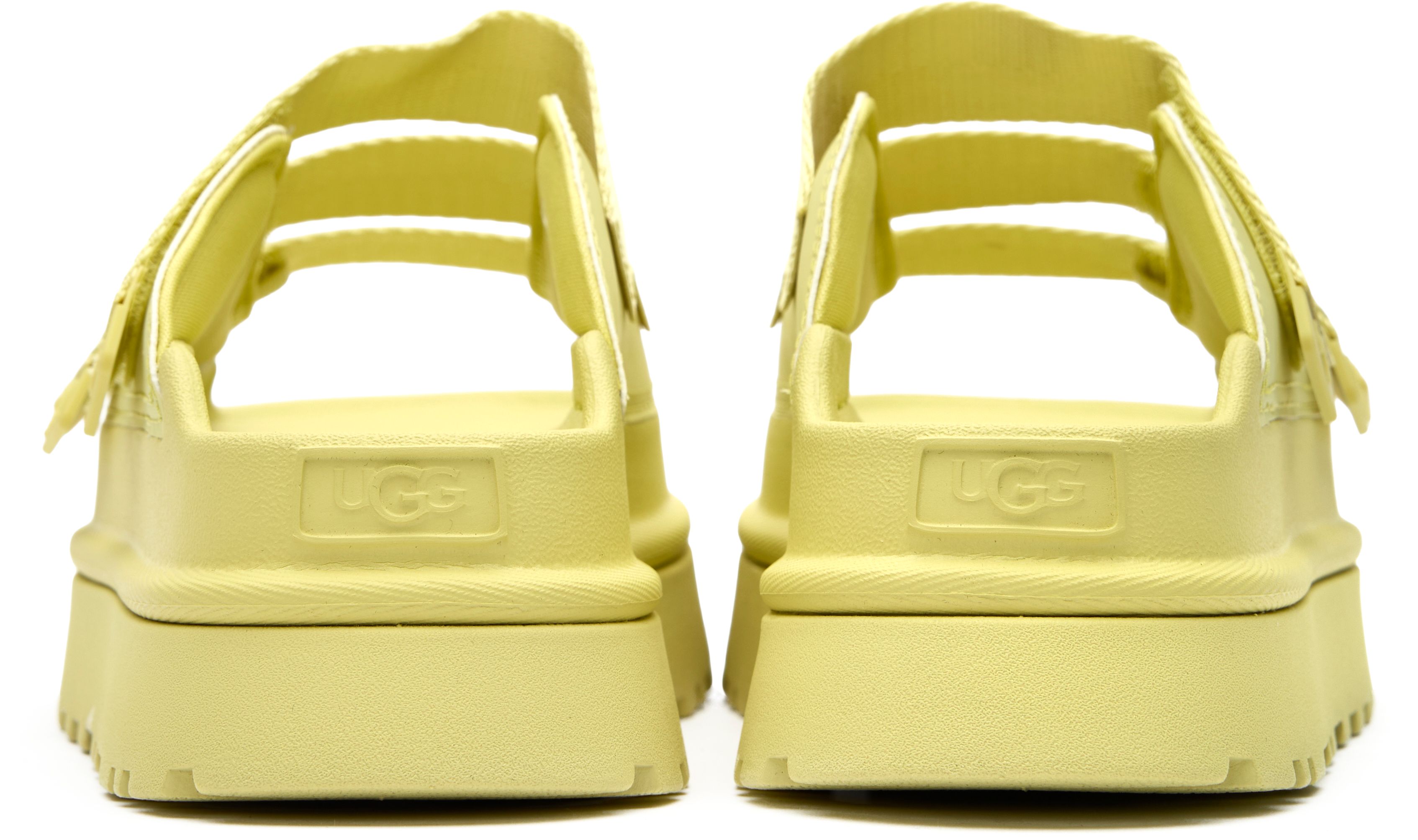 Womens Ugg® Golden Glow Slide Sandals In Golden Apple | Soletrader