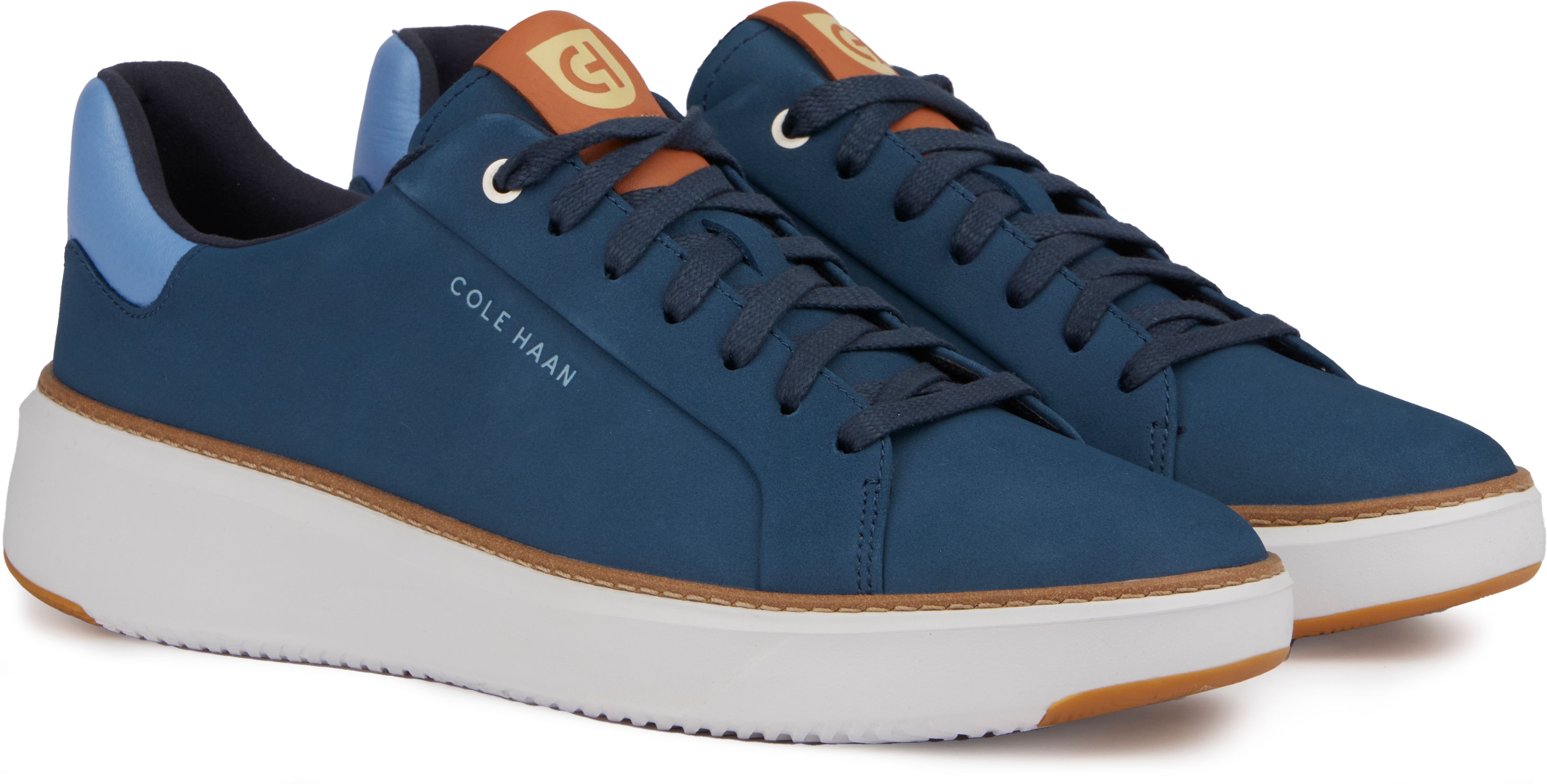 Mens Cole Haan Grandpro Topspin Sneakers In Blue Teal Soletrader