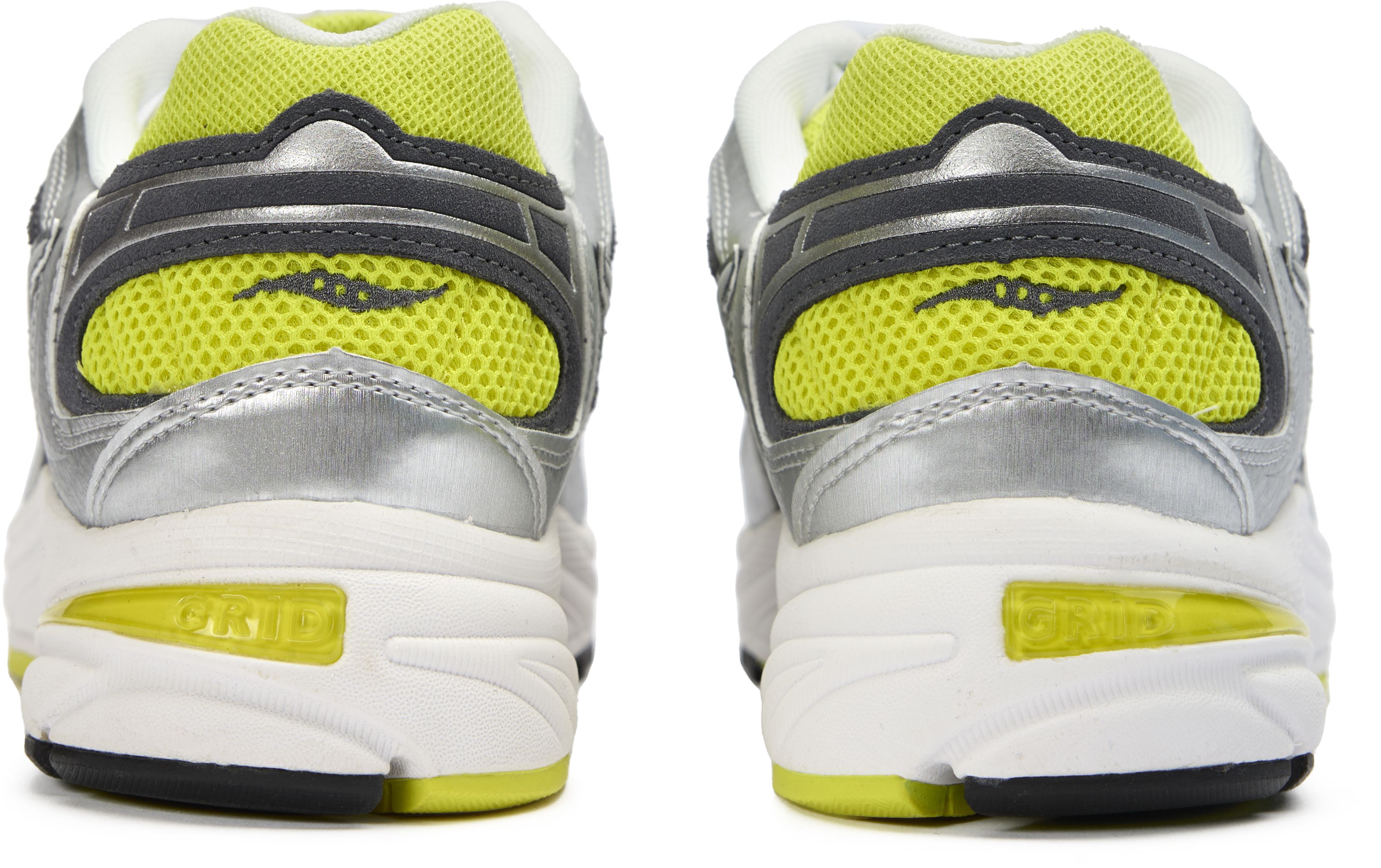 Saucony Grid Jazz 9 S70899-8 Sneakers Men\'s Yellow Silver Running Shoes DWA1808 Saucony Grid Jazz 9 Yellow Silver for sale | eBay main image 2