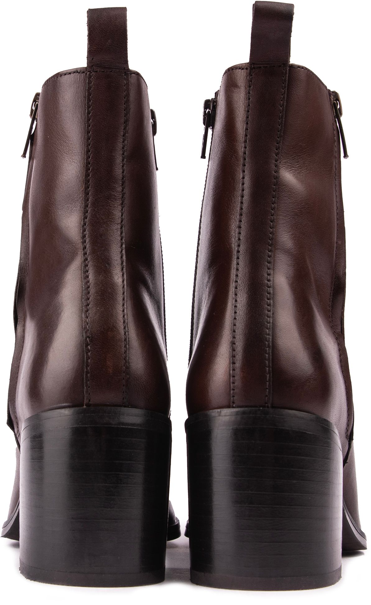 Bottines Cheville Diba Girl 8.5 Marron, Zip Côté, Neuves
