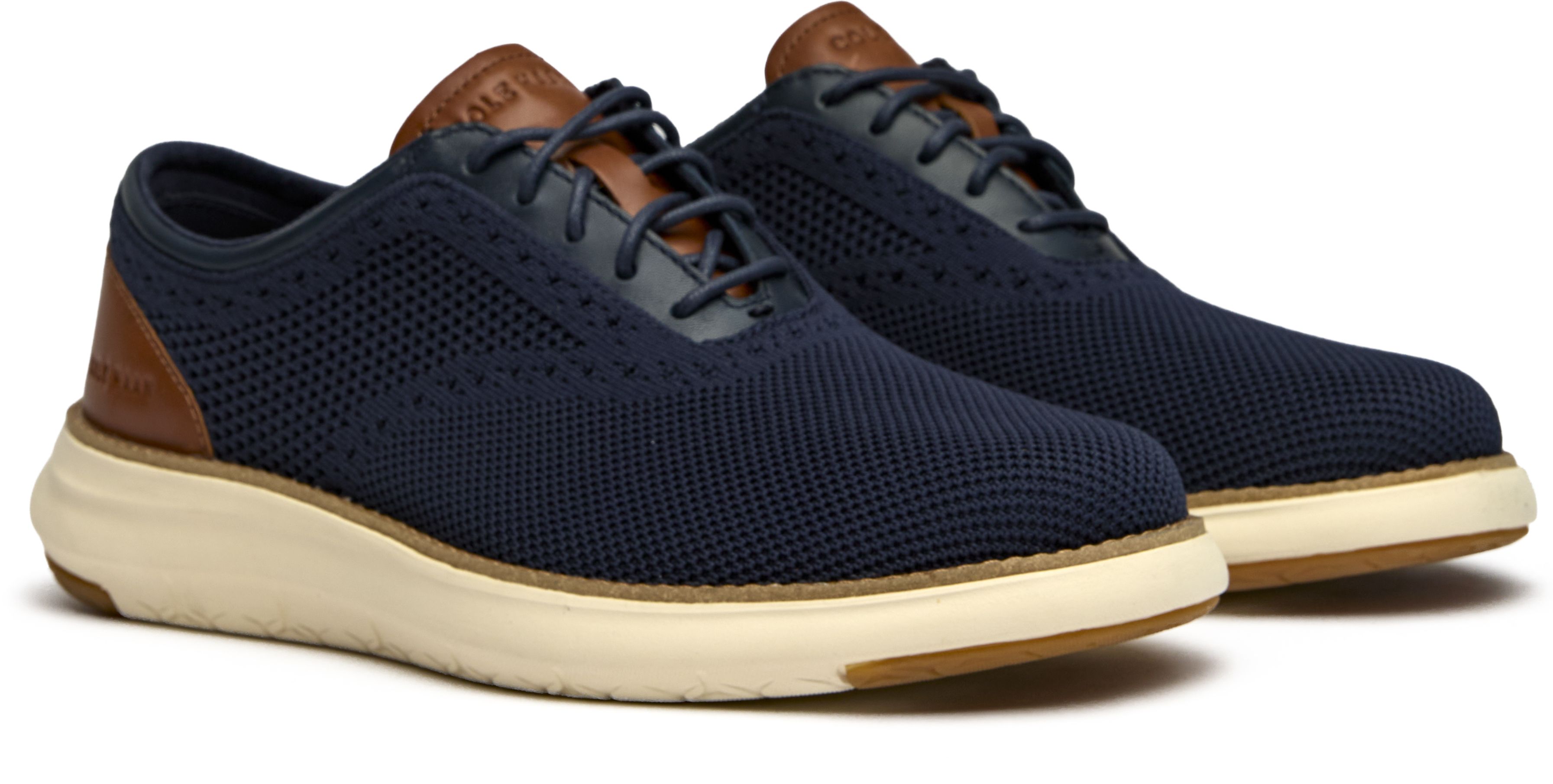 Cole Haan Men\'s Navy Knit Derby with  green Sole Accent Cole Haan Men main image 4