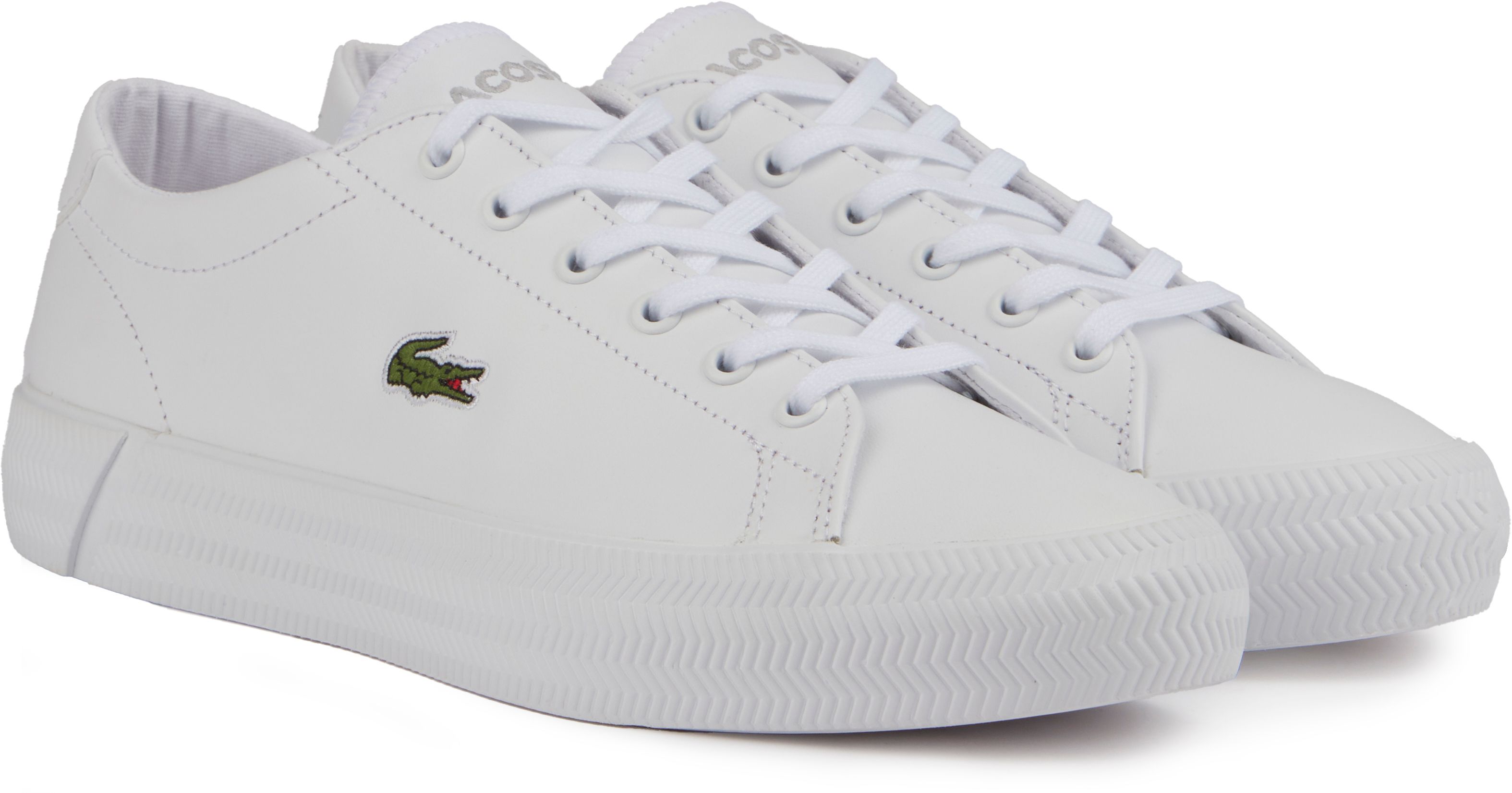 Womens Lacoste Gripshot Sneakers In White Soletrader