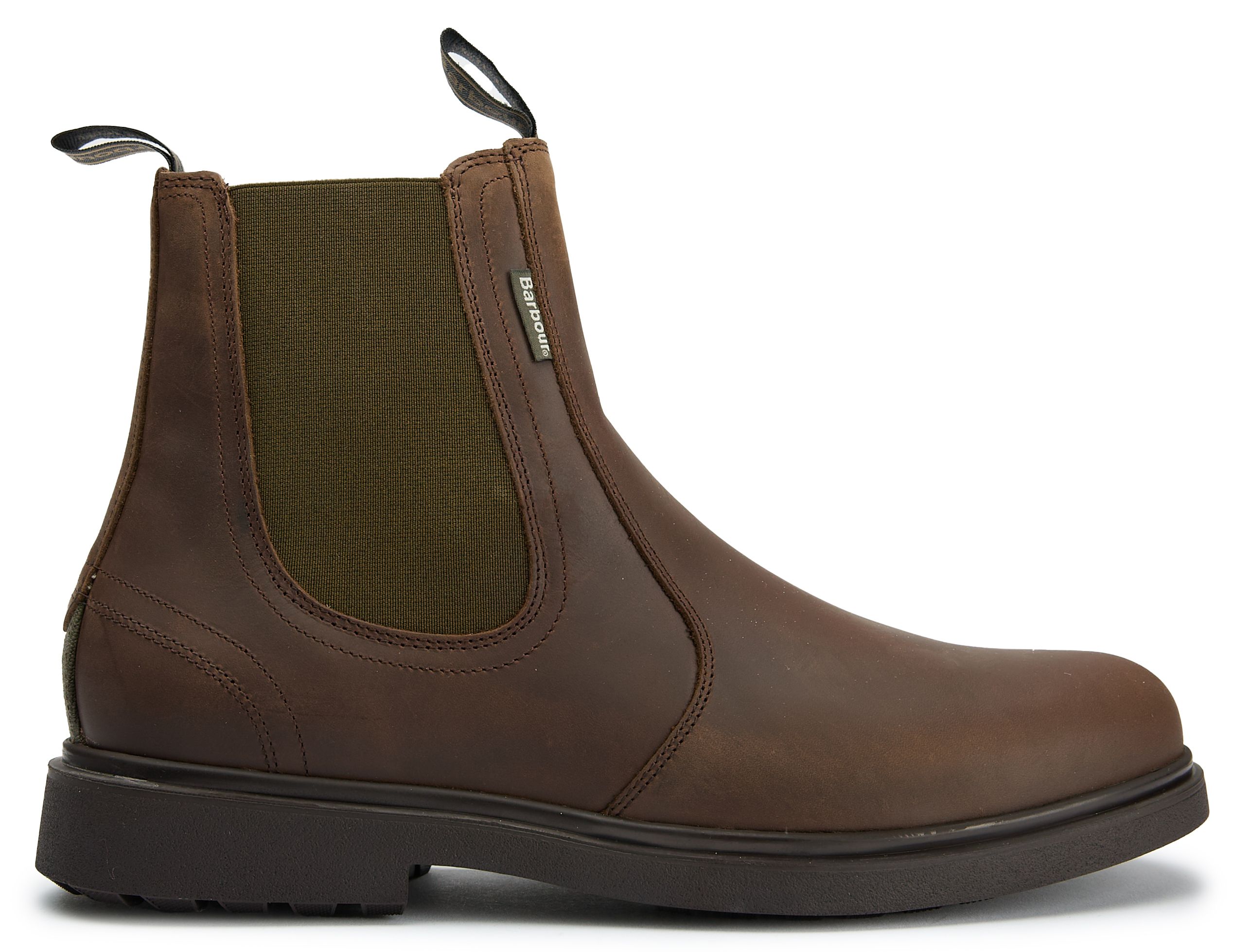 Mens Barbour Hale Boots In Brown | Soletrader