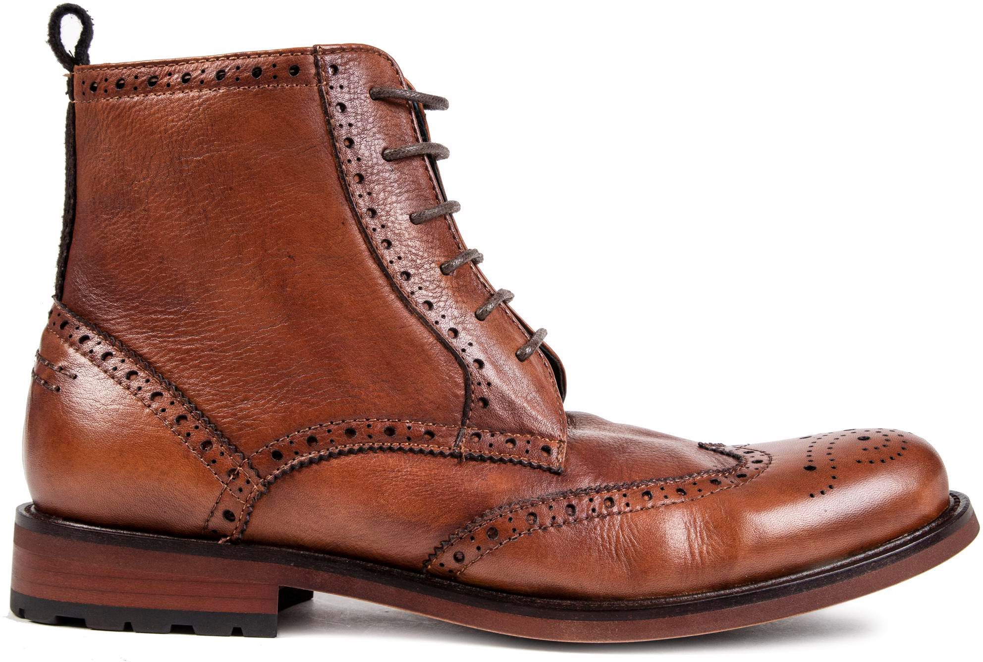 Cheap mens brogue boots hotsell