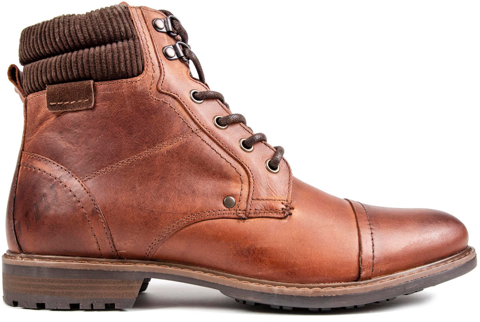 Mens Thomas Crick Hardy Boots In Brown Soletrader