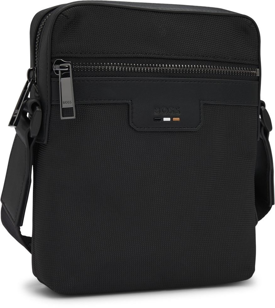 BOSS ボス★Ray ワークバッグ Mens Boss Ray Zip Cross Body Bag In Black | Soletrader