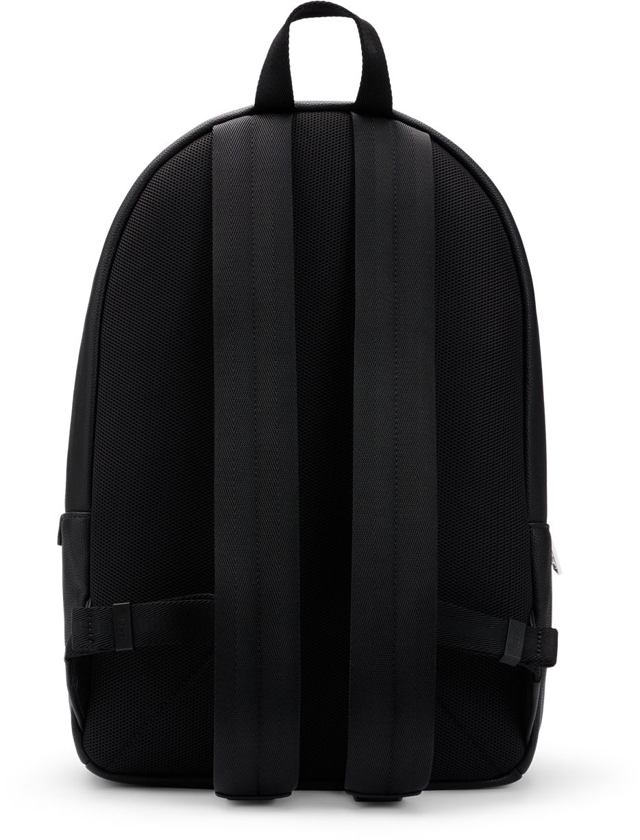 Mens Boss Ray Backpack In Black | Soletrader