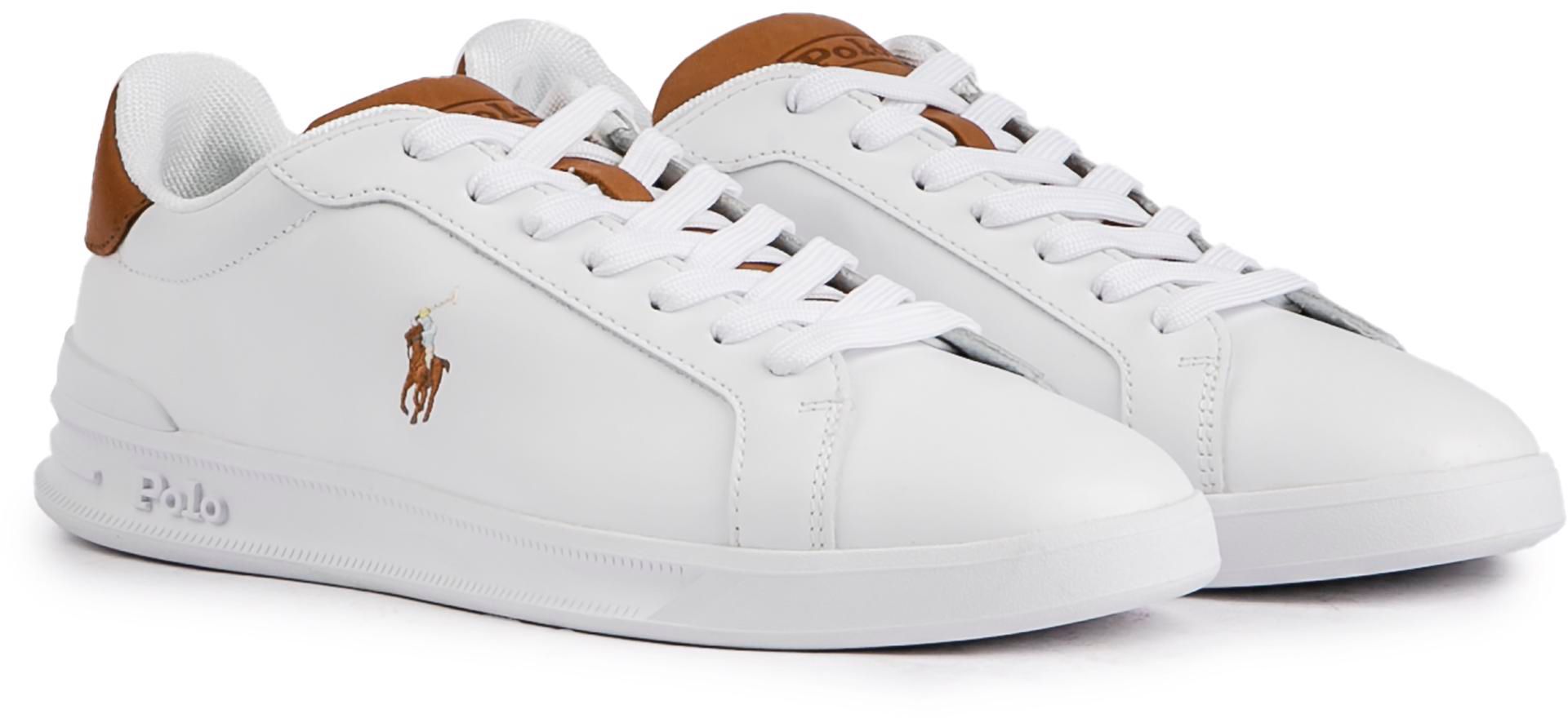 Polo ralph lauren white trainers hotsell