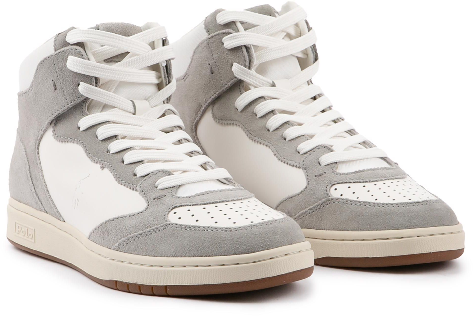 Polo high top sneakers best sale