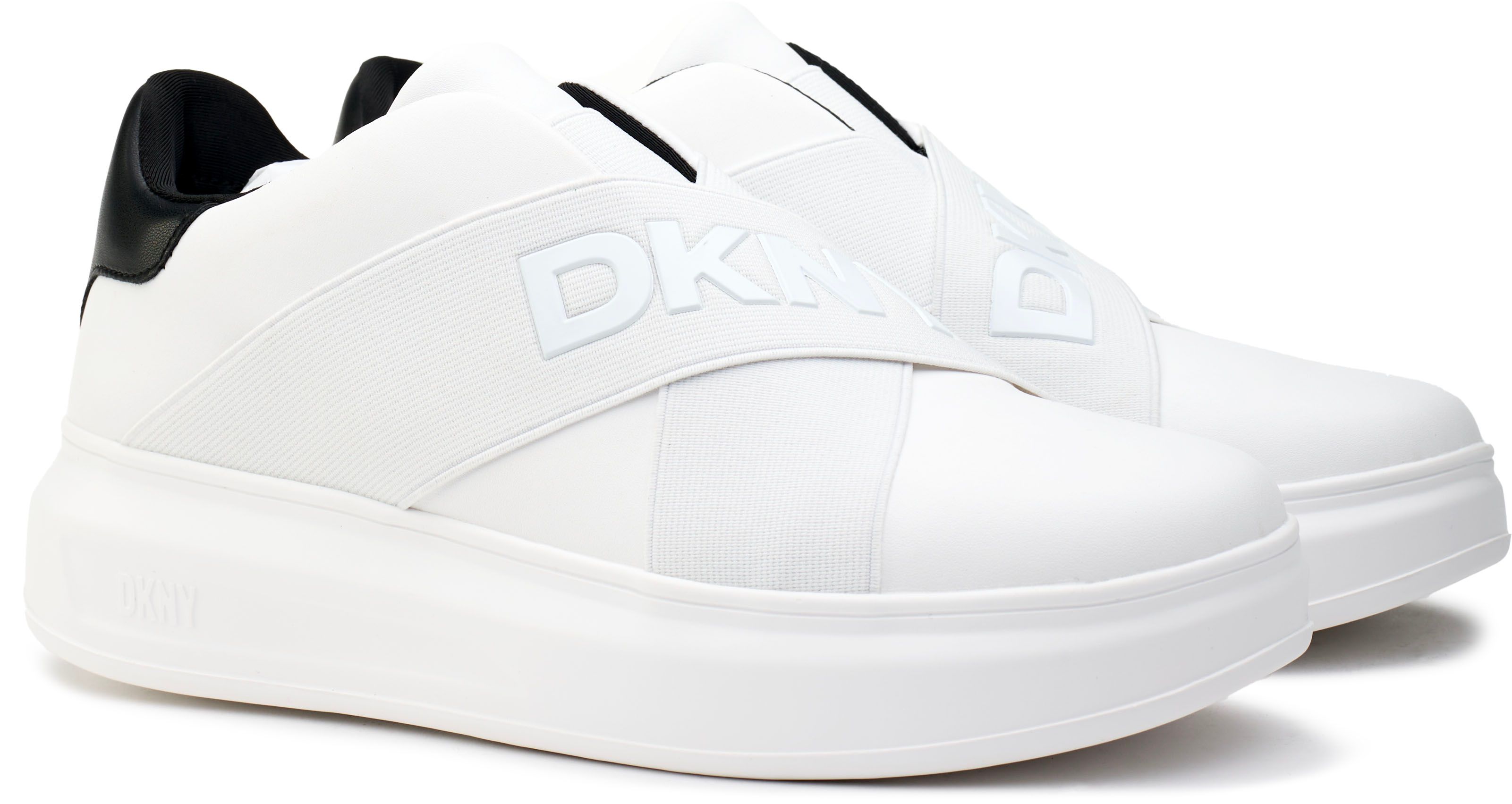 Dkny platform trainers on sale