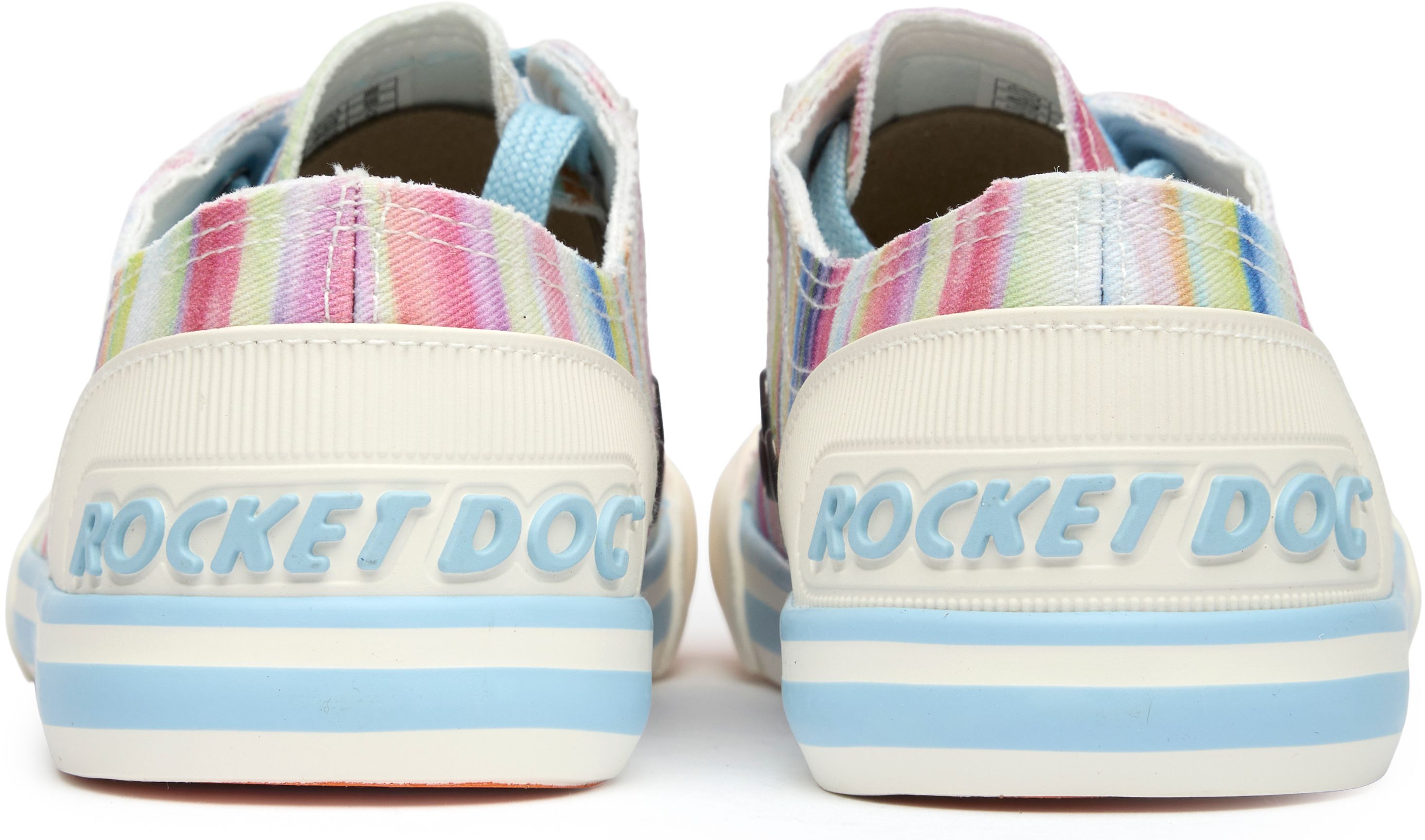 Womens Rocket Dog Jazzin Rainbow Sneakers In Rainbow Multi