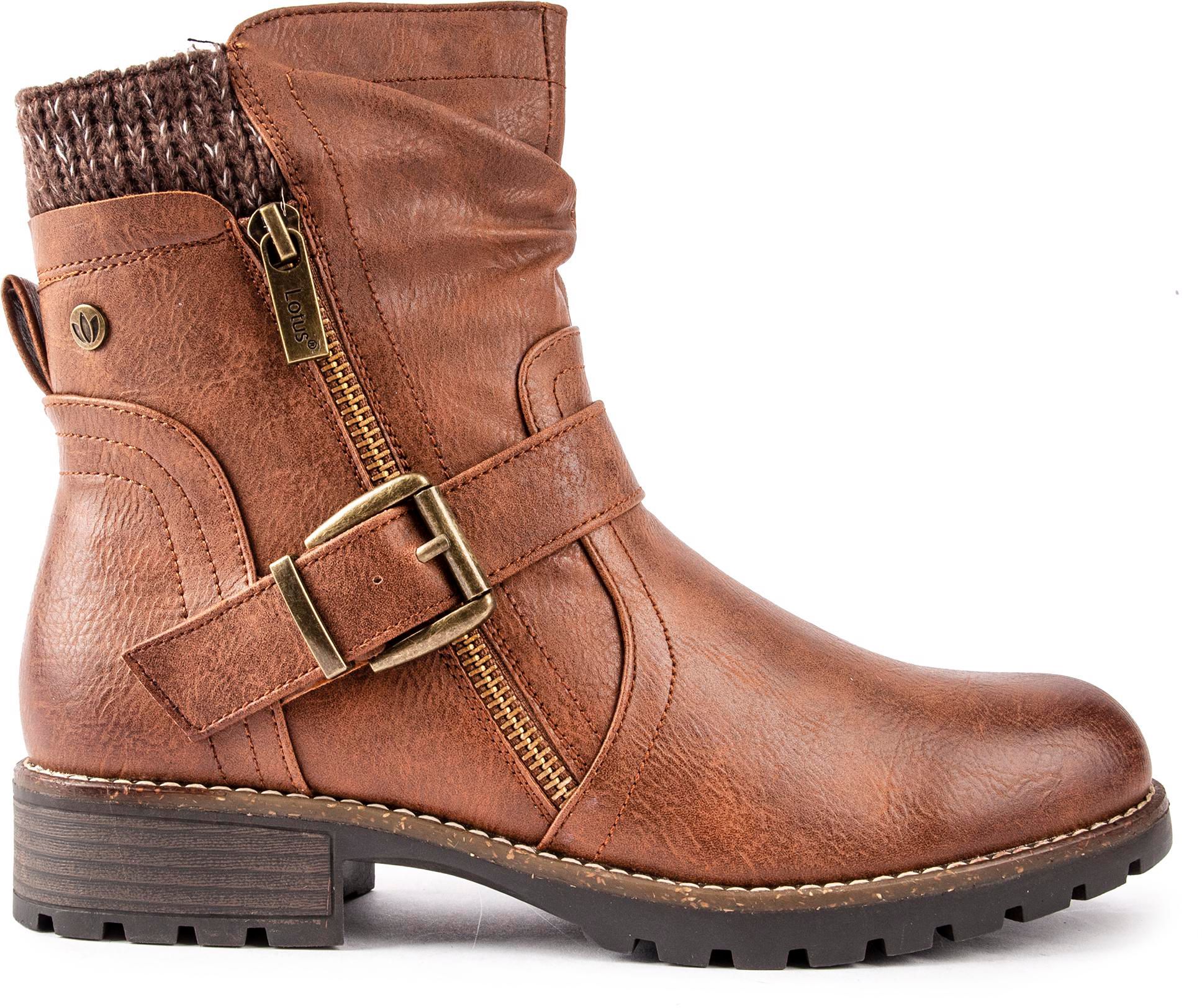 Brown biker boots ladies best sale