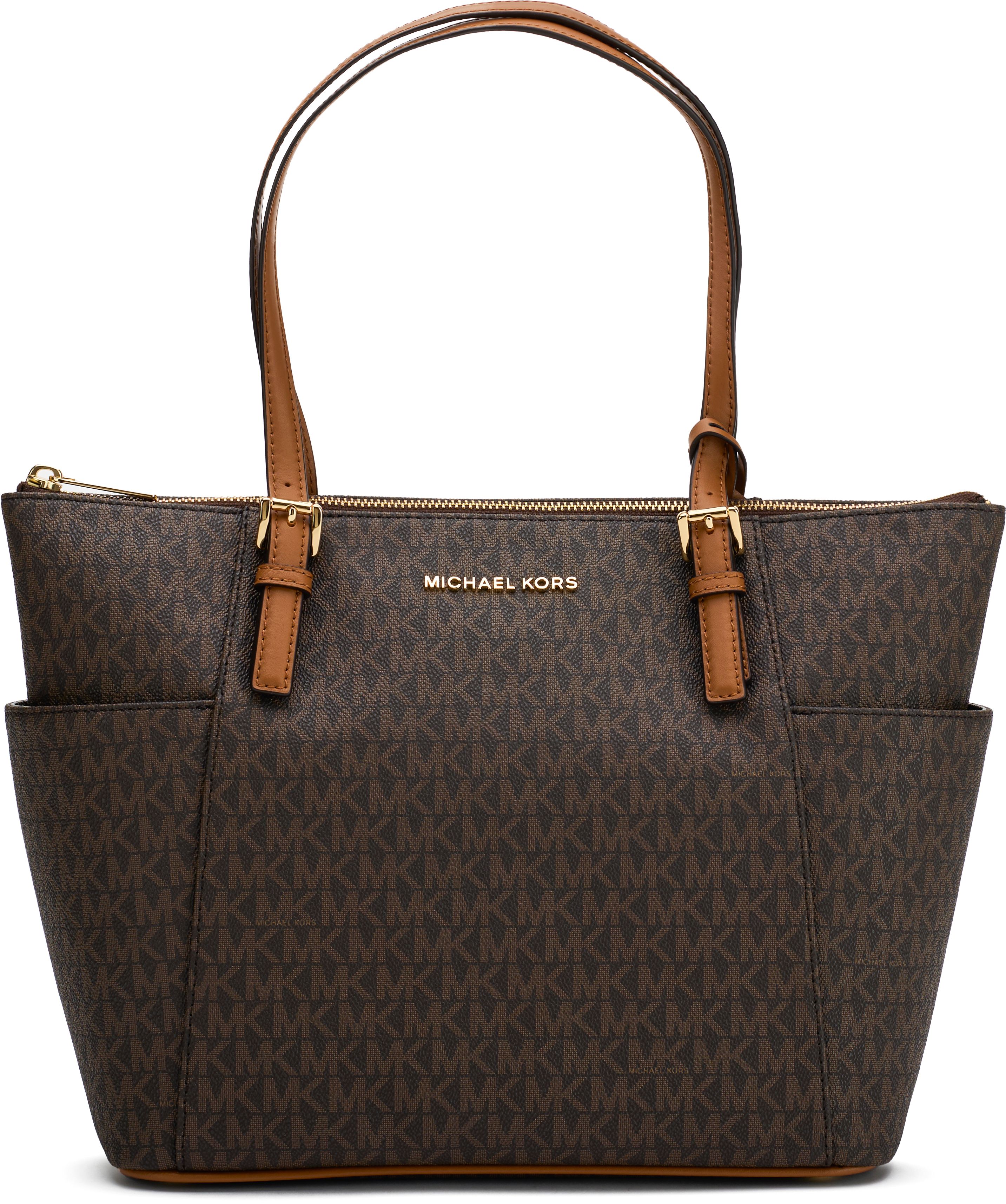 Womens Michael Kors Jet Set Item Tote Bag In Tan Soletrader