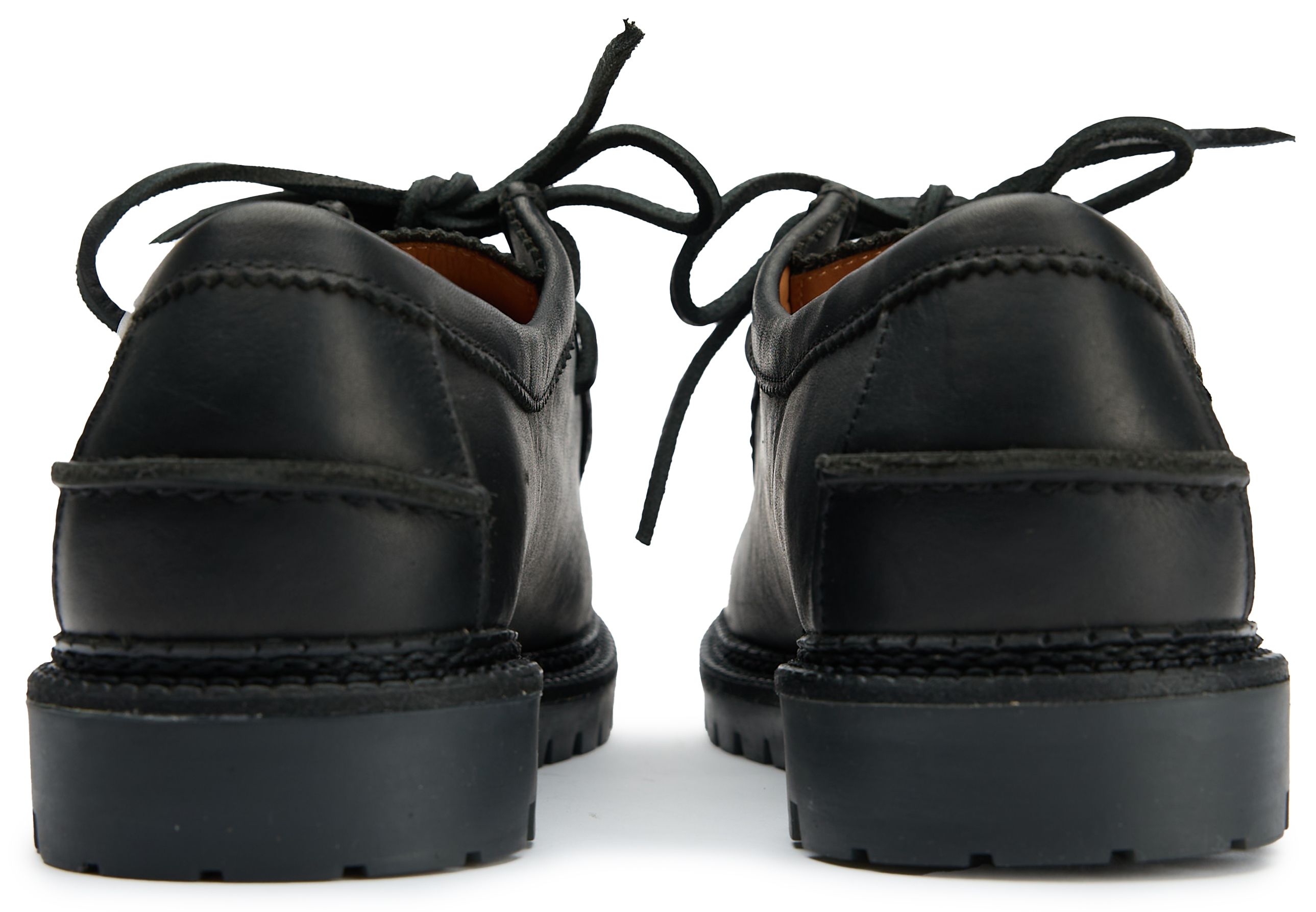 Mens Polo Ralph Lauren Jett Apron Shoes In Black | Soletrader