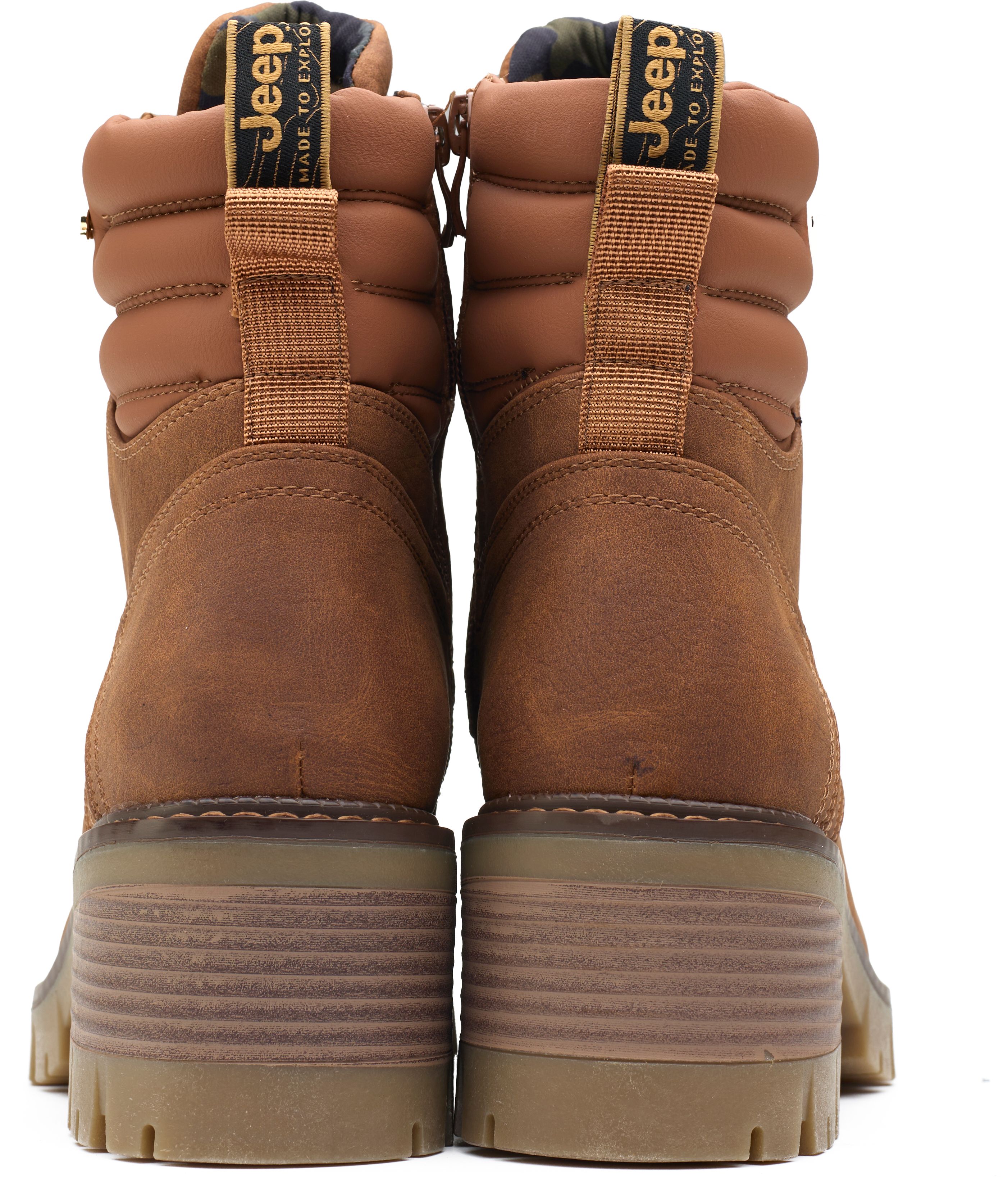 Womens Jeep Spirit Raven Lace Boots In Cognac | Soletrader Womens Jeep Spirit Raven Lace Boots In Cognac | Soletrader