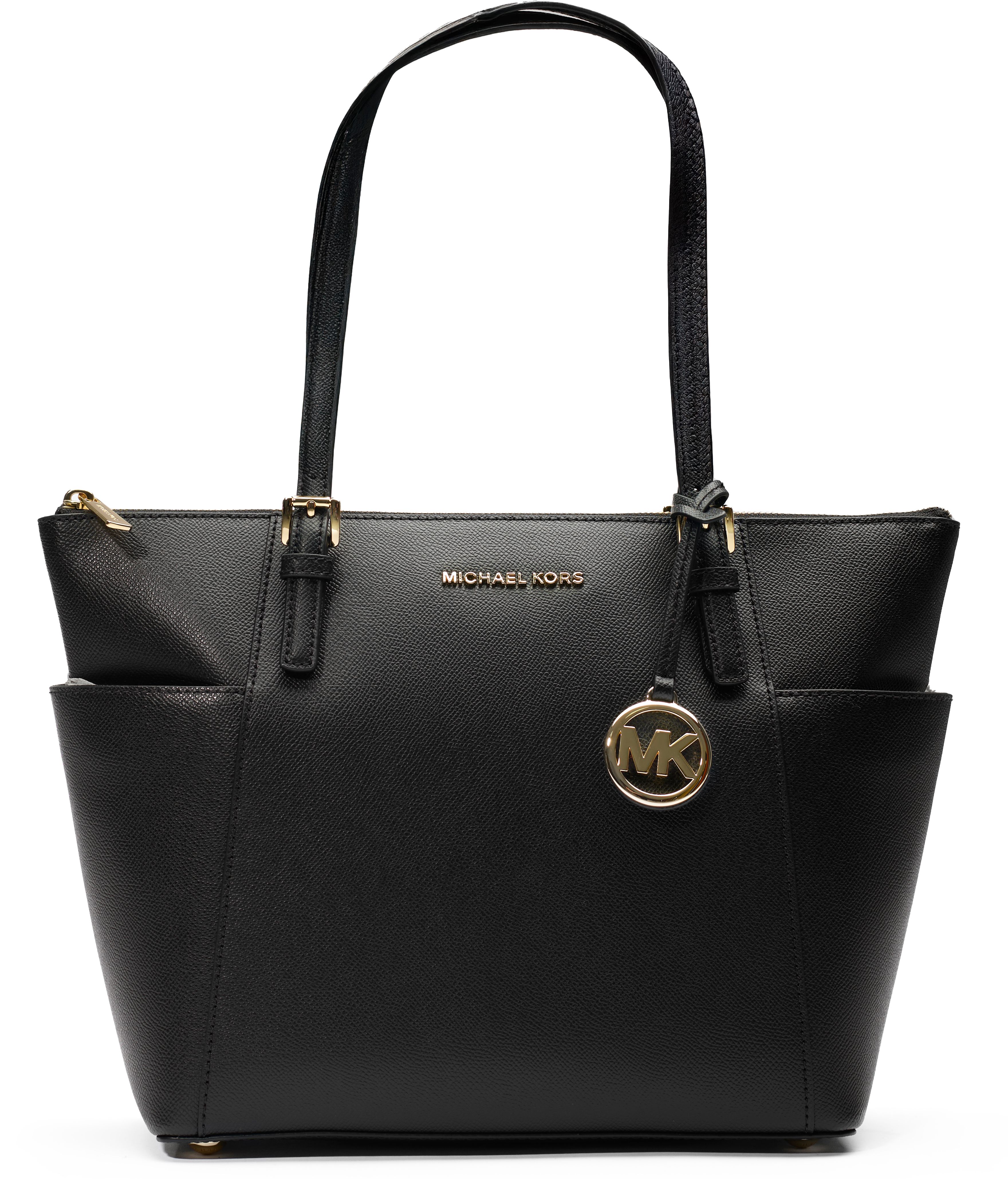 Michael kors black and white handbag online