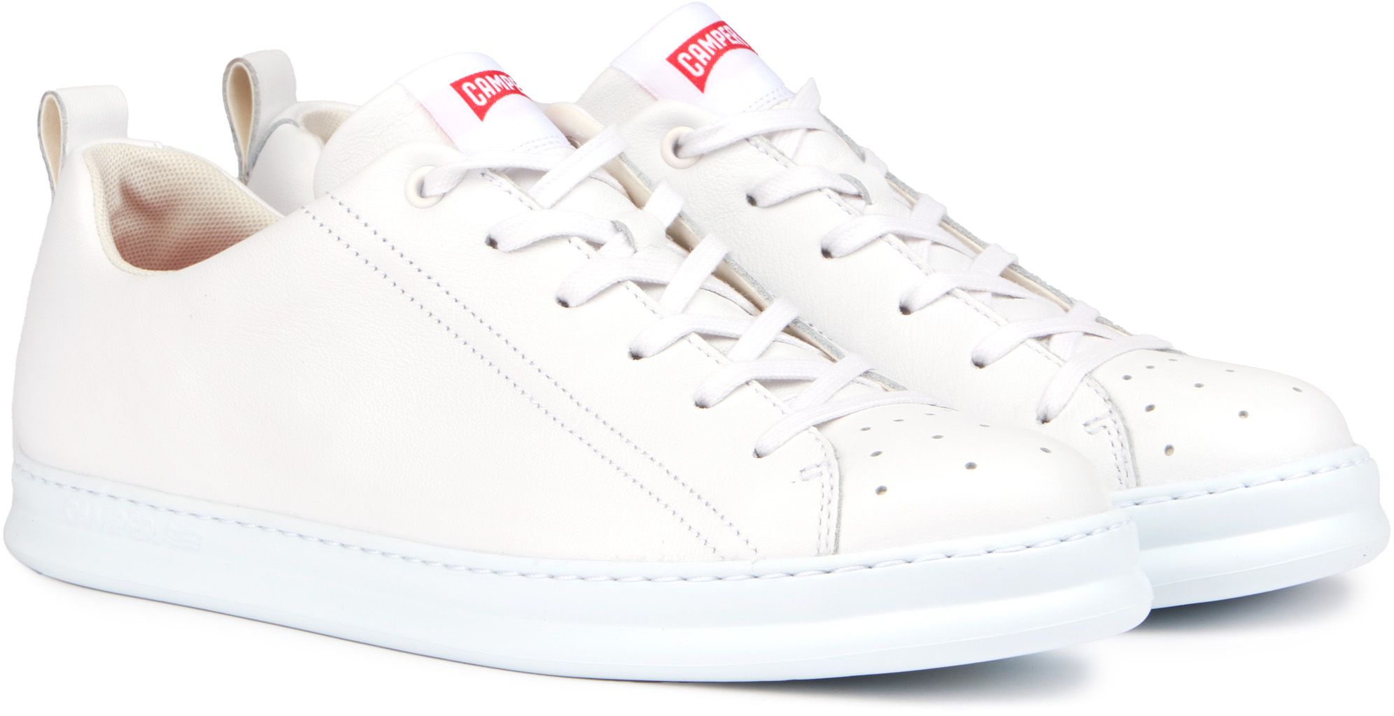 Mens Camper Runner Sneakers In White | Soletrader